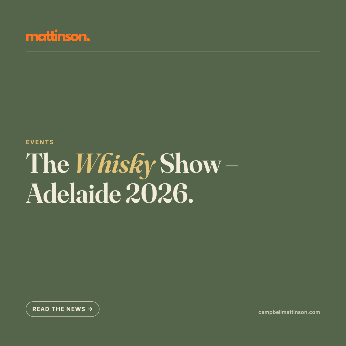 The Whisky Show closes its national run in Adelaide
