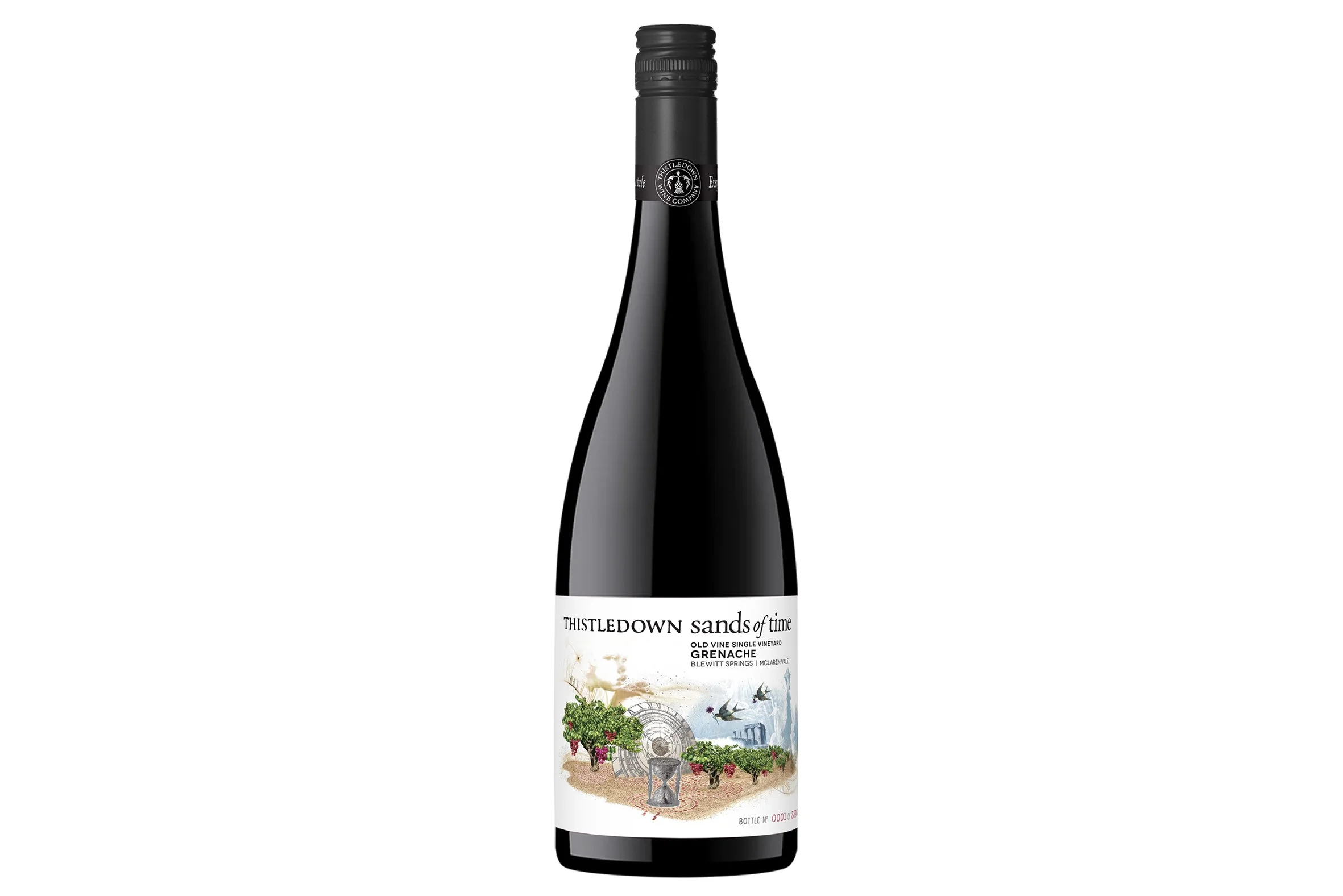 Bottle of Thistledown Sands of Time Grenache.