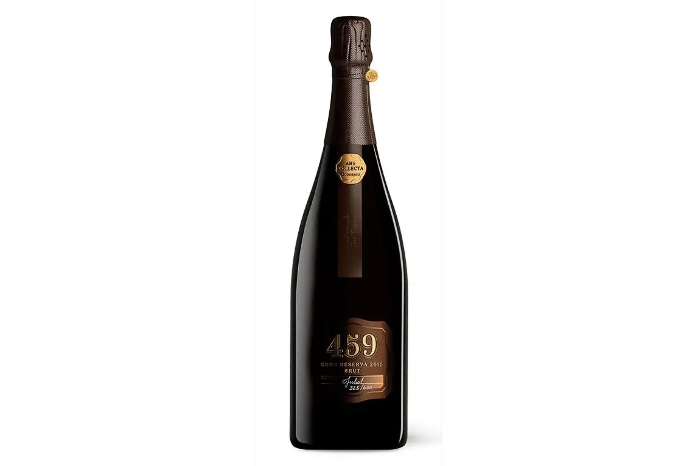 Bottle of Codorníu Ars Collecta 459 Cava Gran Reserva Brut 2010.