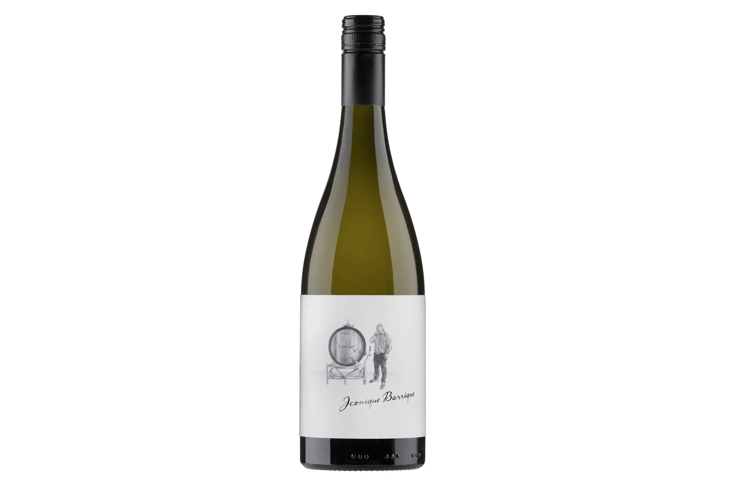 Bottle of Cooks Lot Iconique Barrique Chardonnay Rolled 2019.