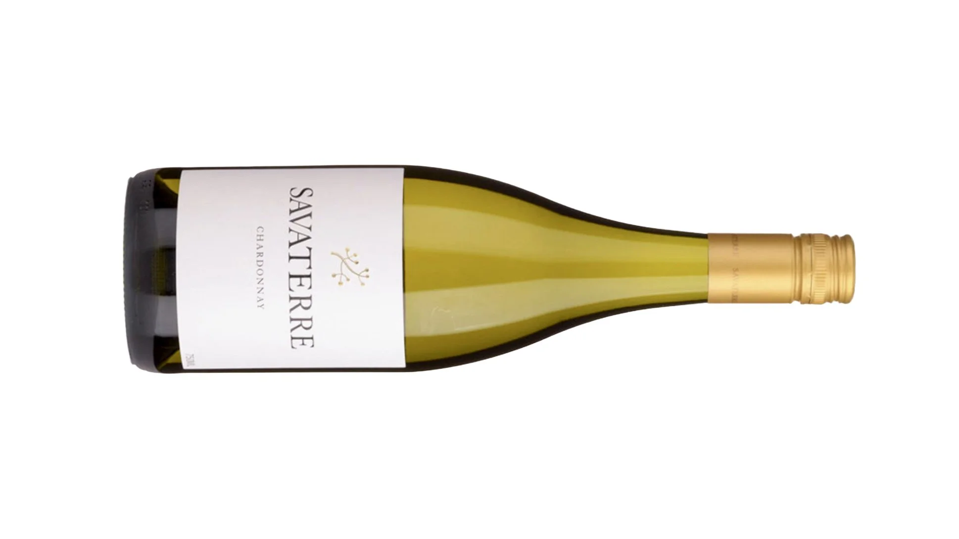 Bottle of savaterre chardonnay.