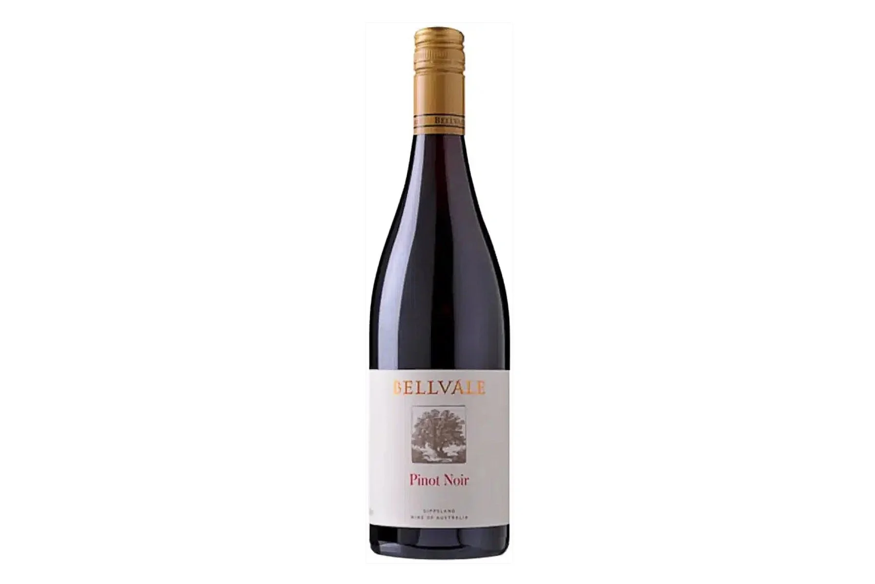 Bottle of Bellvale Pinot Noir 2024.
