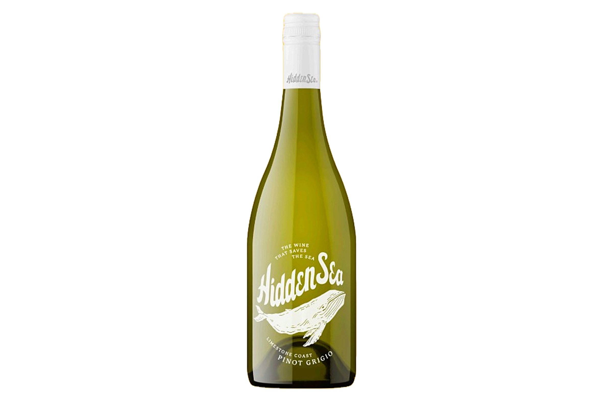 Bottle of Hidden Sea Pinot Grigio 2026.