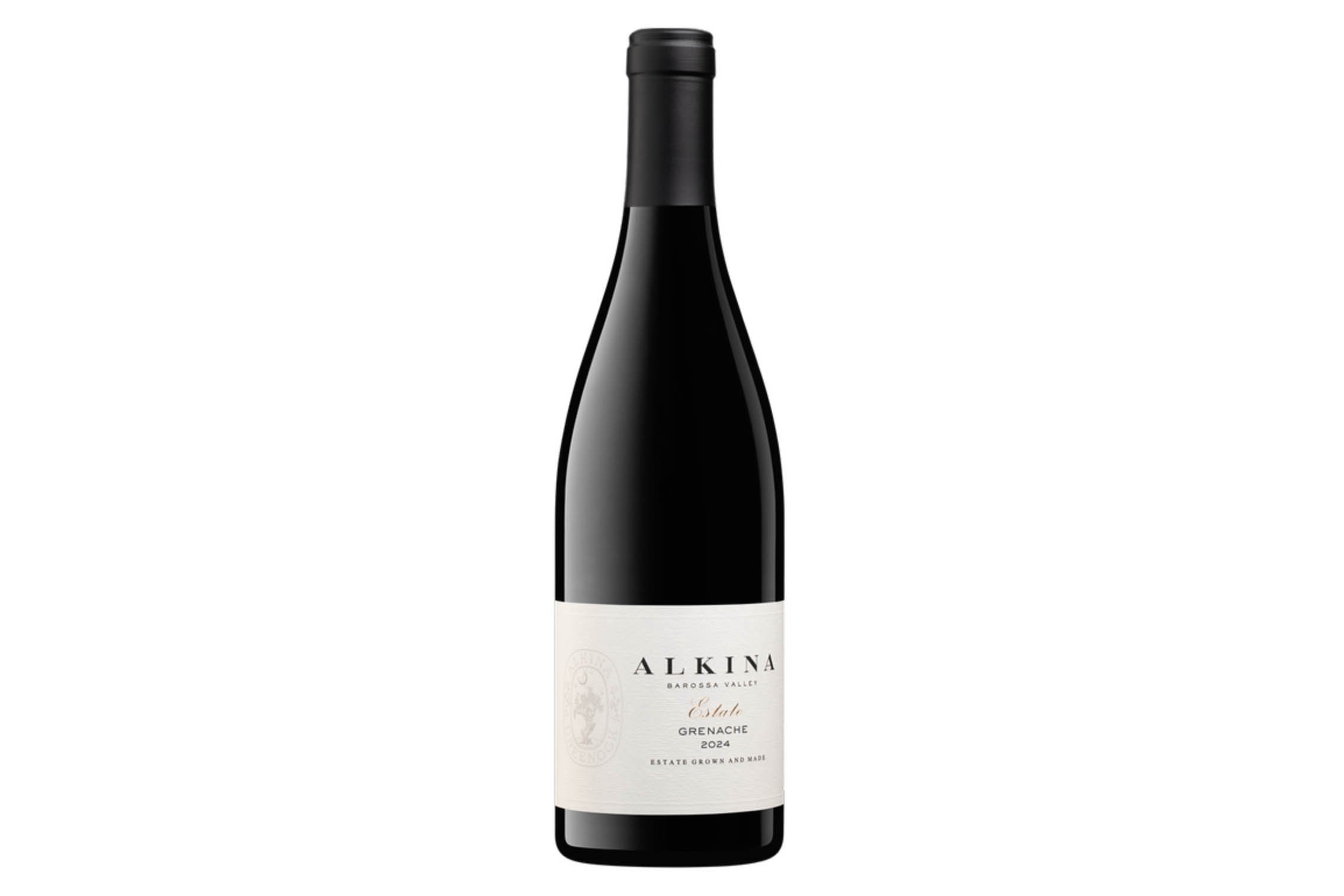 Bottle of Alkina Estate Grenache 2025.