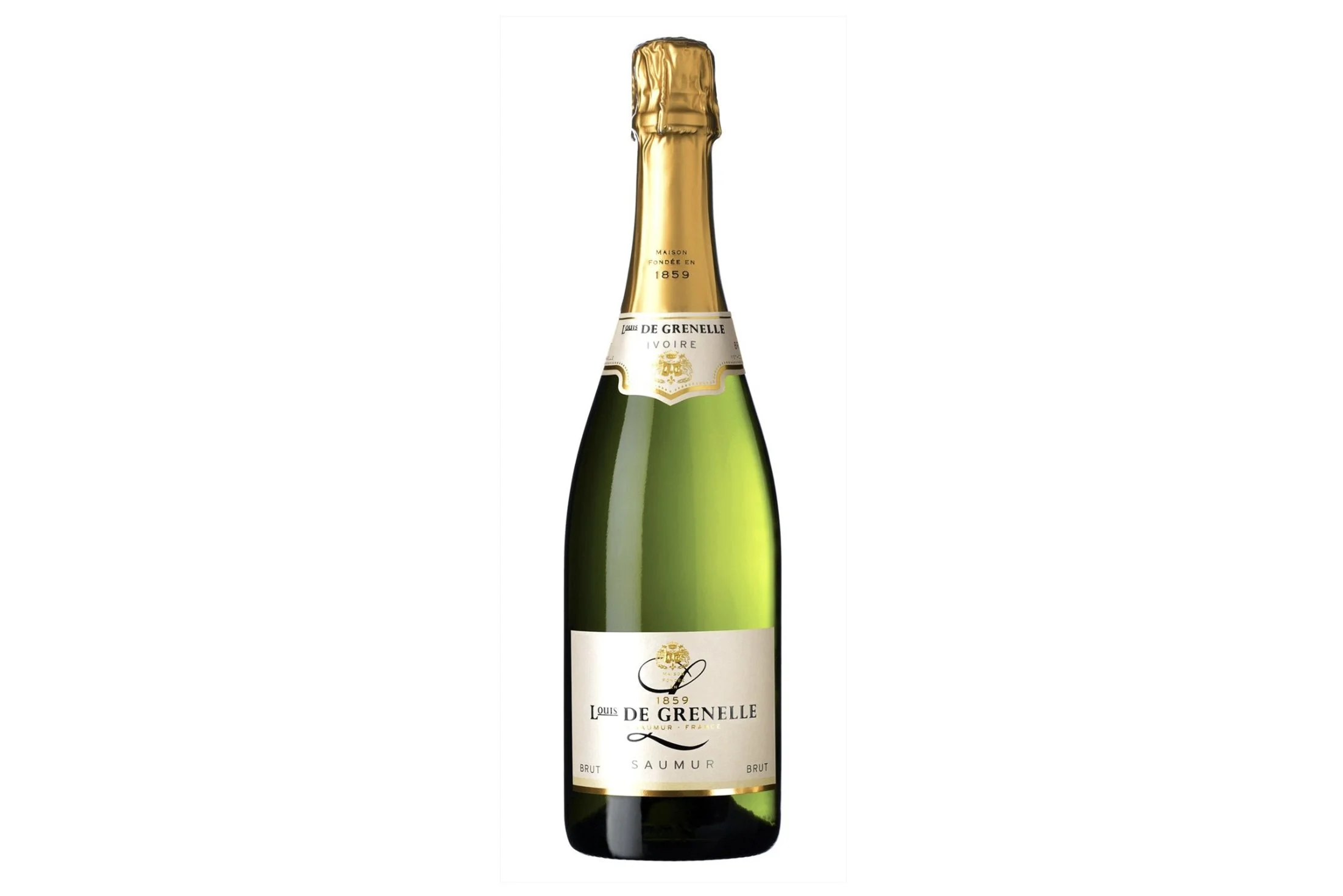 Bottle of Louis de Grenelle Saumur Ivoire Brut NV.