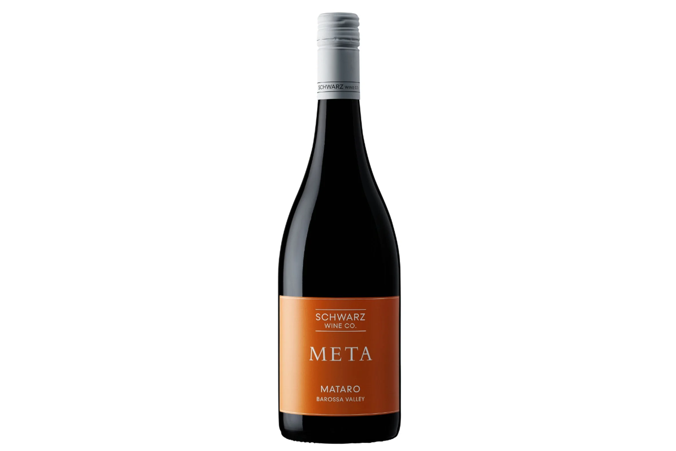 Bottle of Schwarz META Mataro 2023.