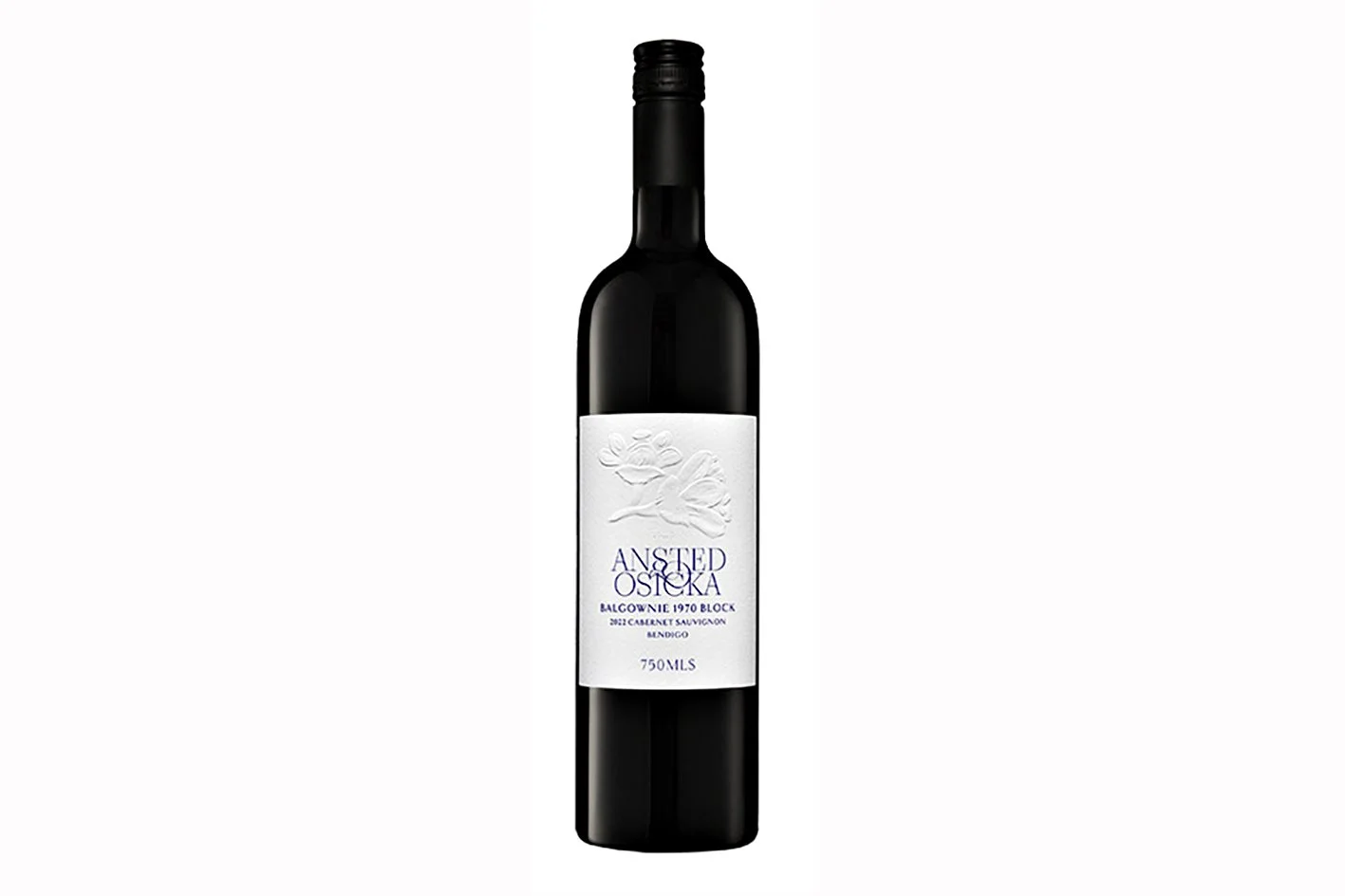 Bottle of Ansted & Osicka 1970 Block Balgownie Cabernet Sauvignon 2025.