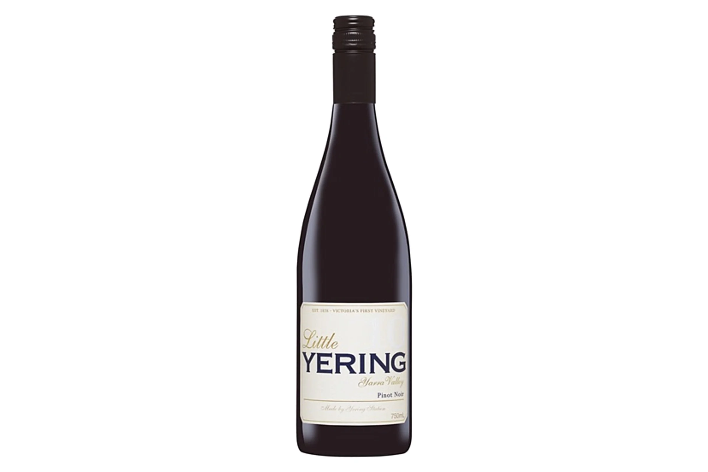 Bottle of Yering Station Little Yering Pinot Noir 2025.