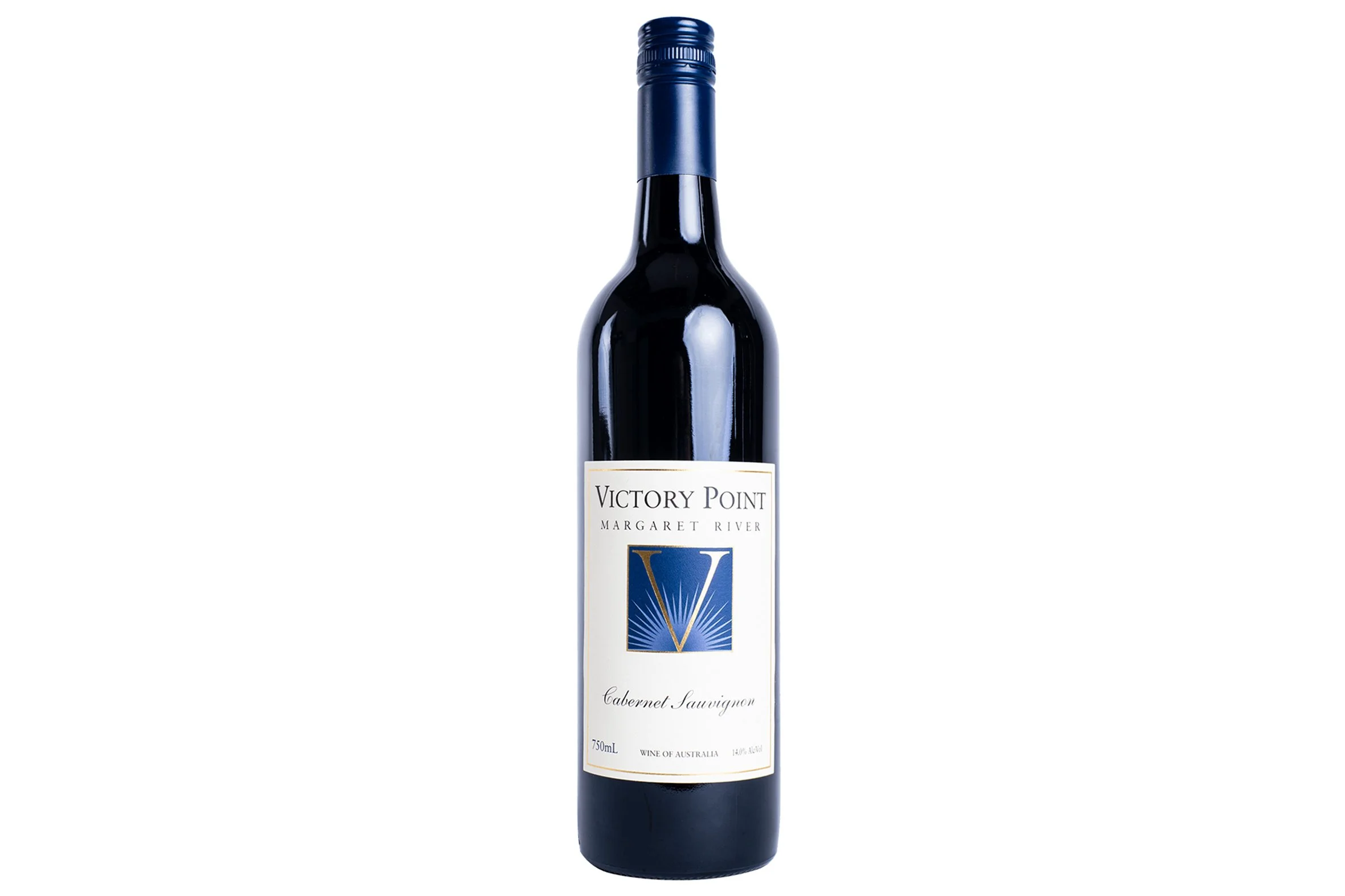 Bottle of Victory Point Cabernet Sauvignon 2023.