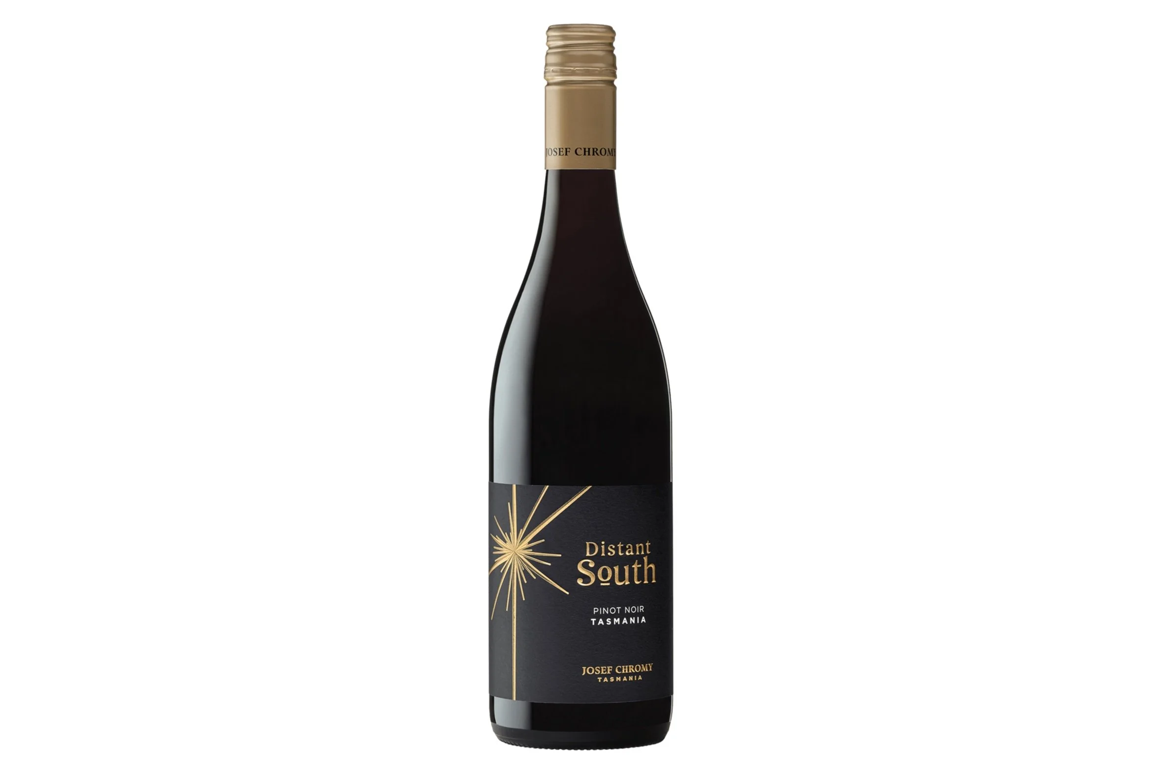 Bottle of Josef Chromy Distant South Pinot 2024.