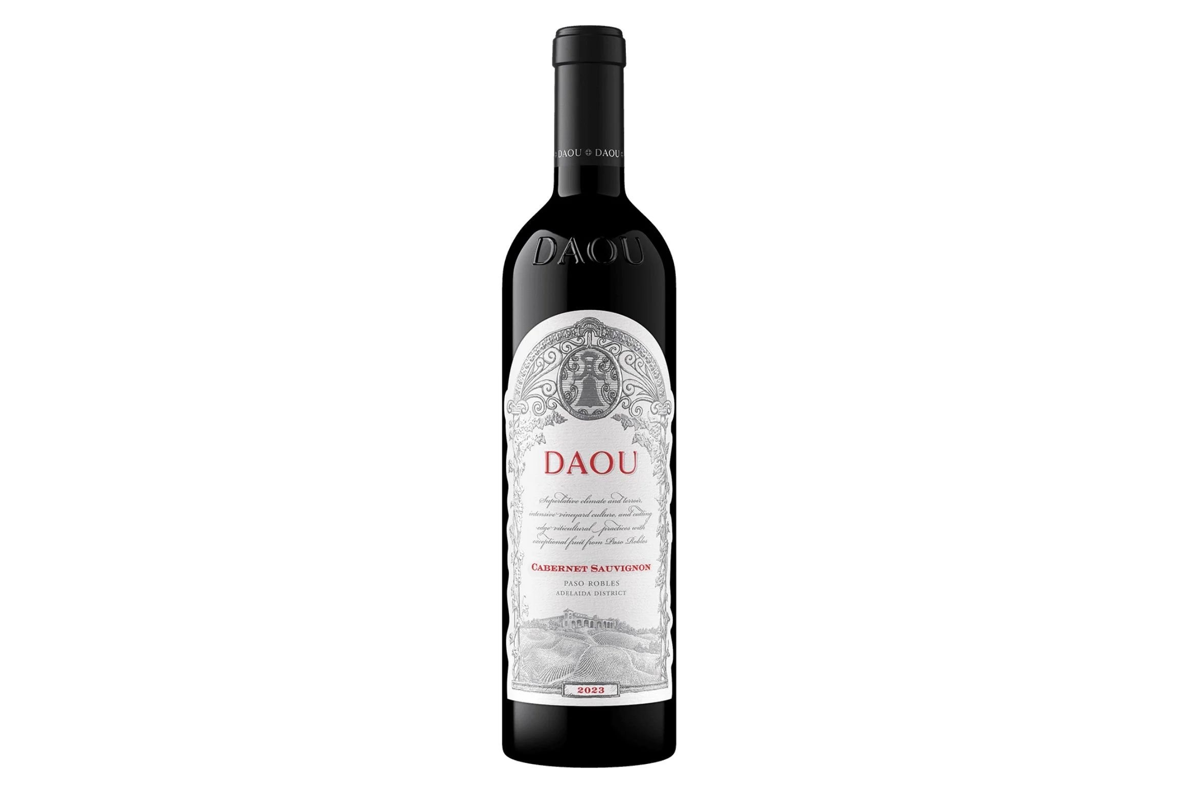 Bottle of Daou Estate Collection Cabernet Sauvignon 2022.