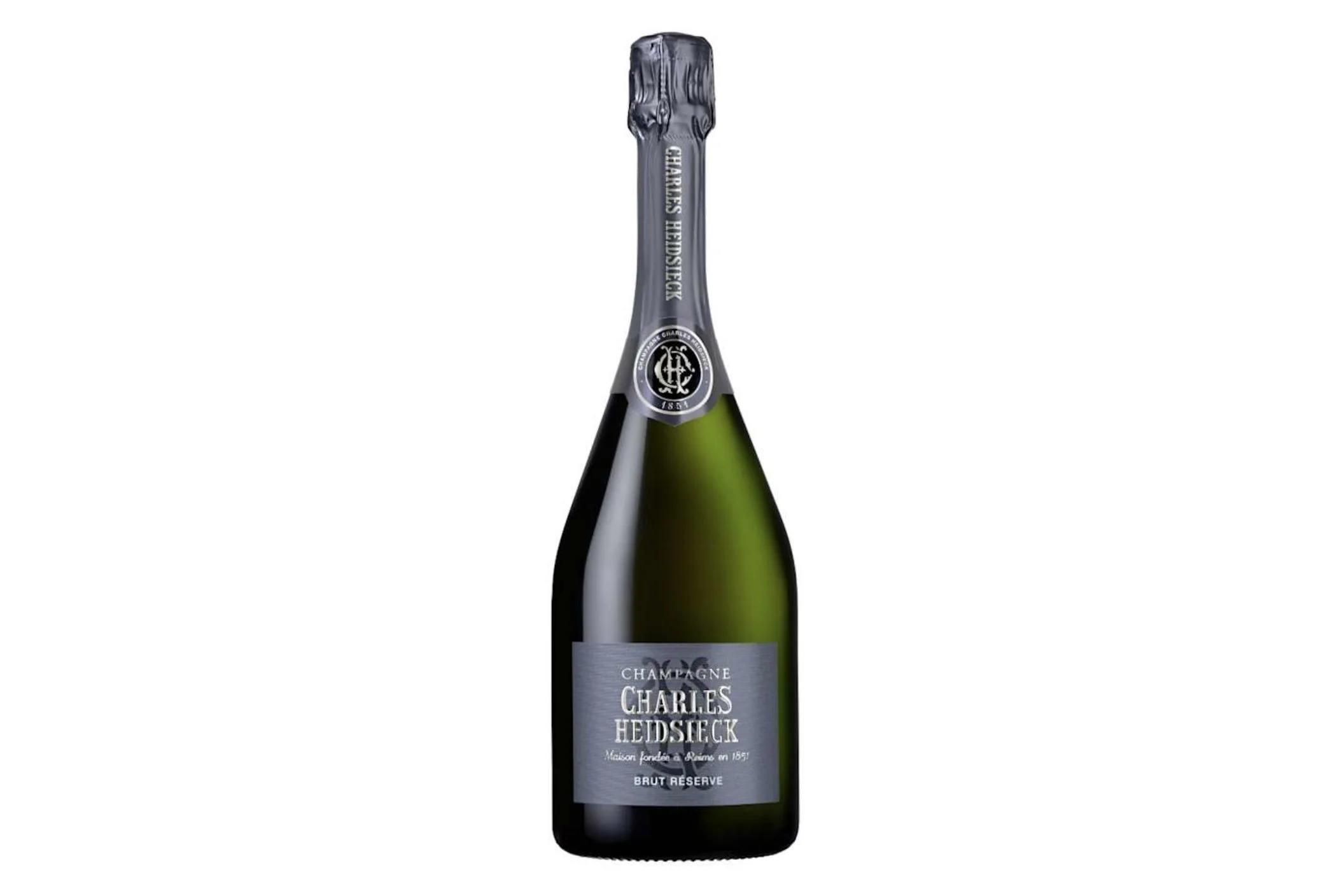 Bottle of Charles Heidsieck Brut Reserve NV.