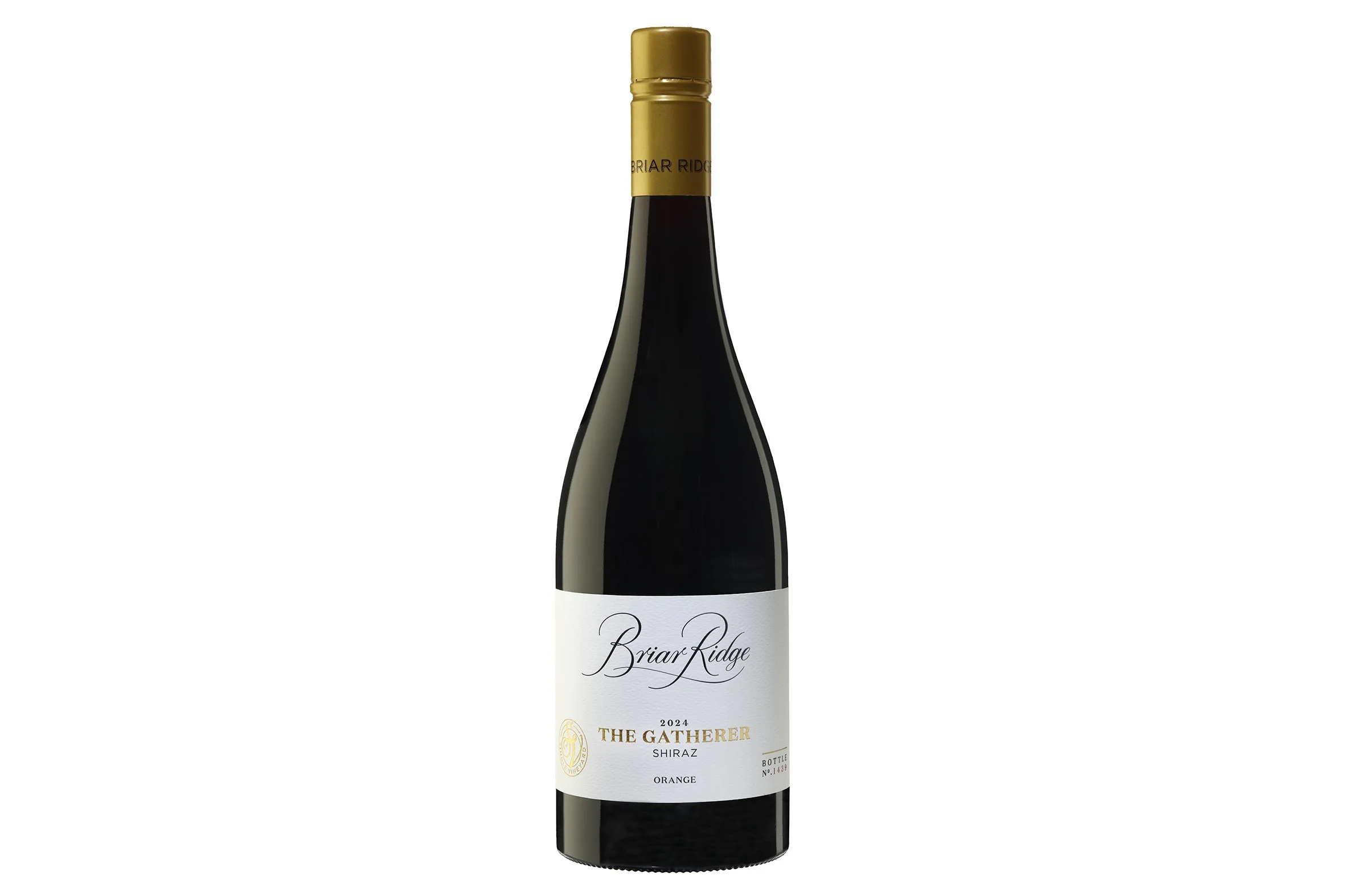 Bottle of Briar Ridge The Gatherer Shiraz 2024.