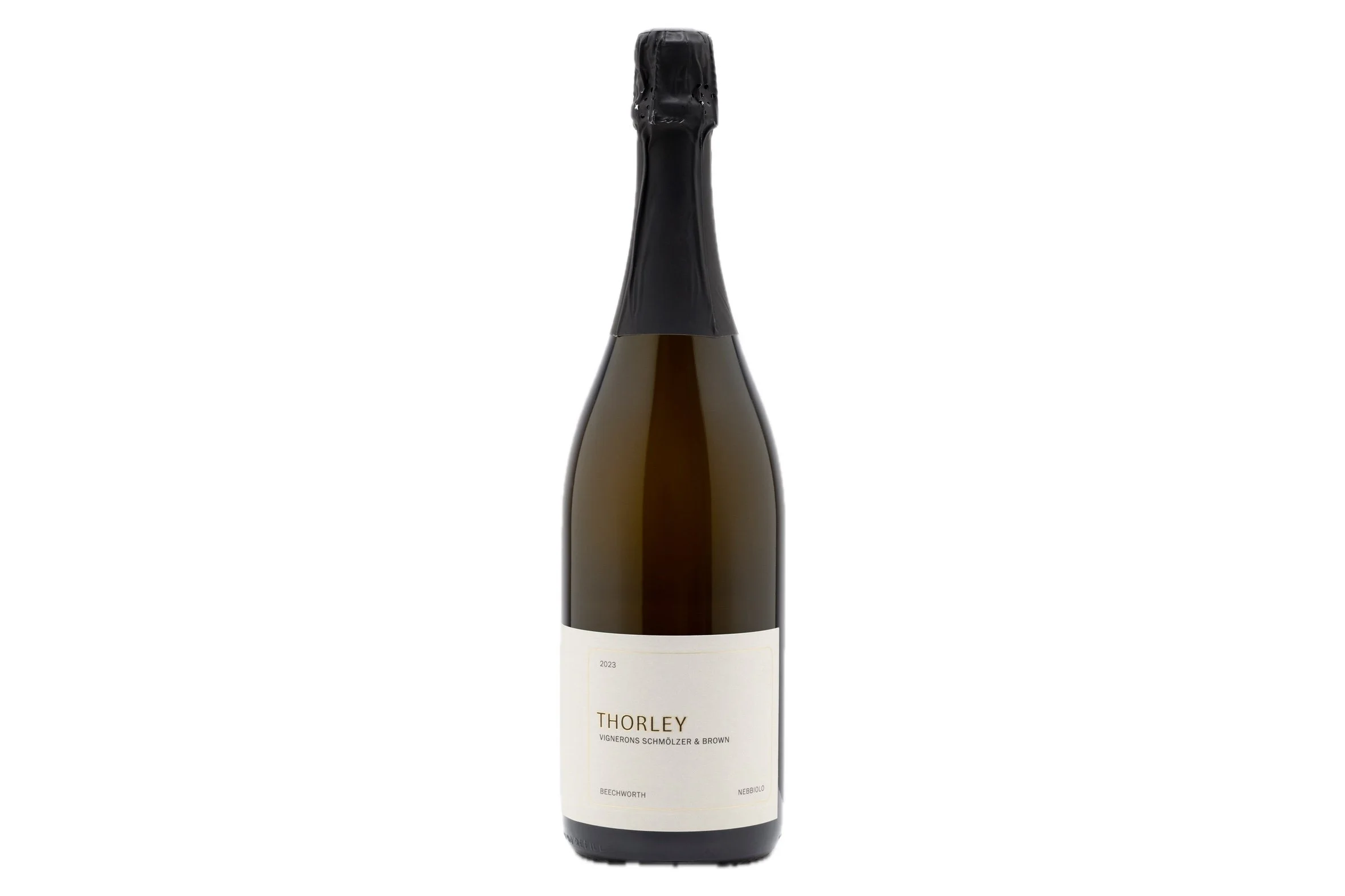 Bottle of Vignerons Schmölzer & Brown Thorley MT Nebbiolo 2023.