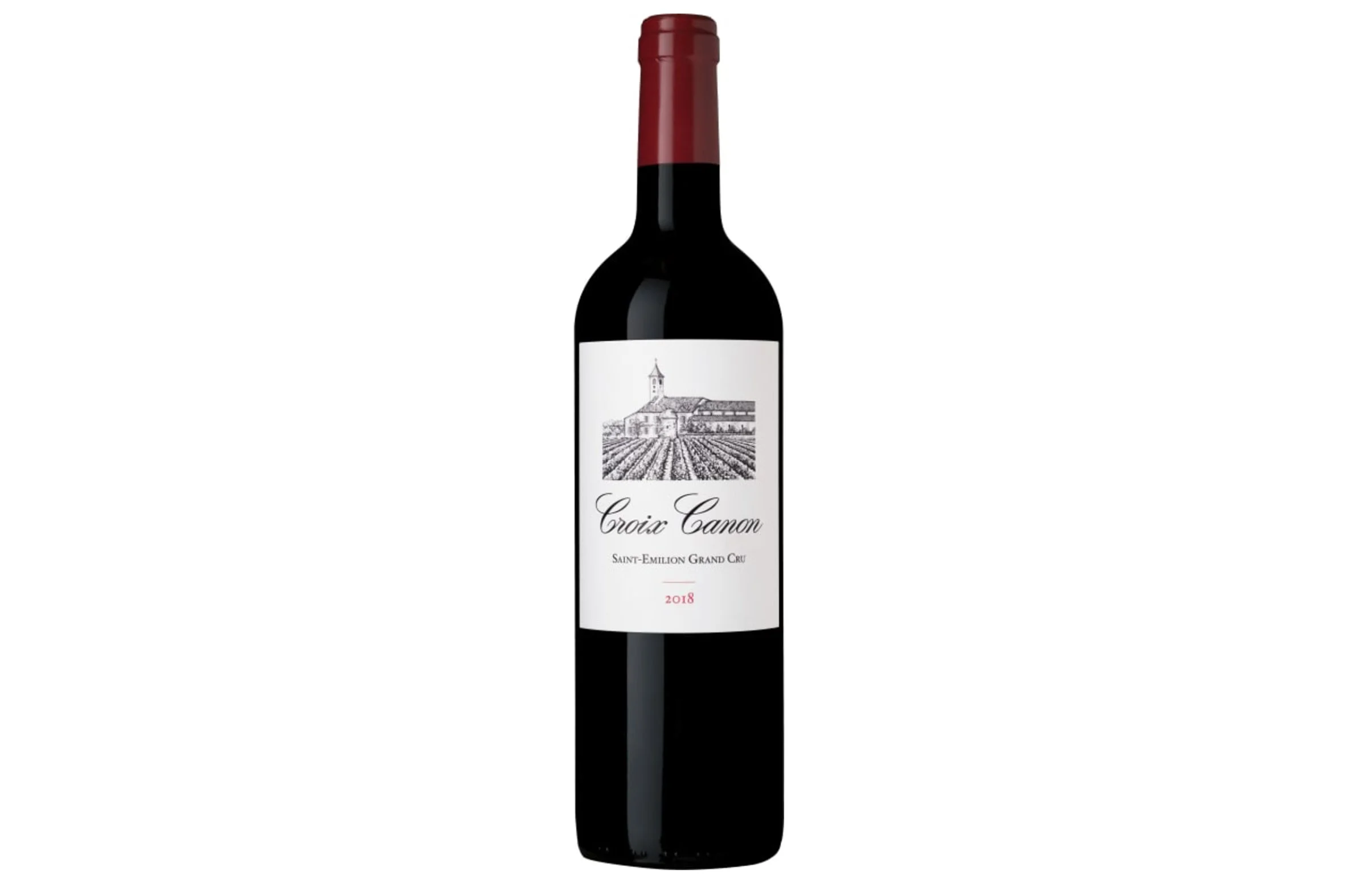 Bottle of Chateau Canon Croix Canon 2018.