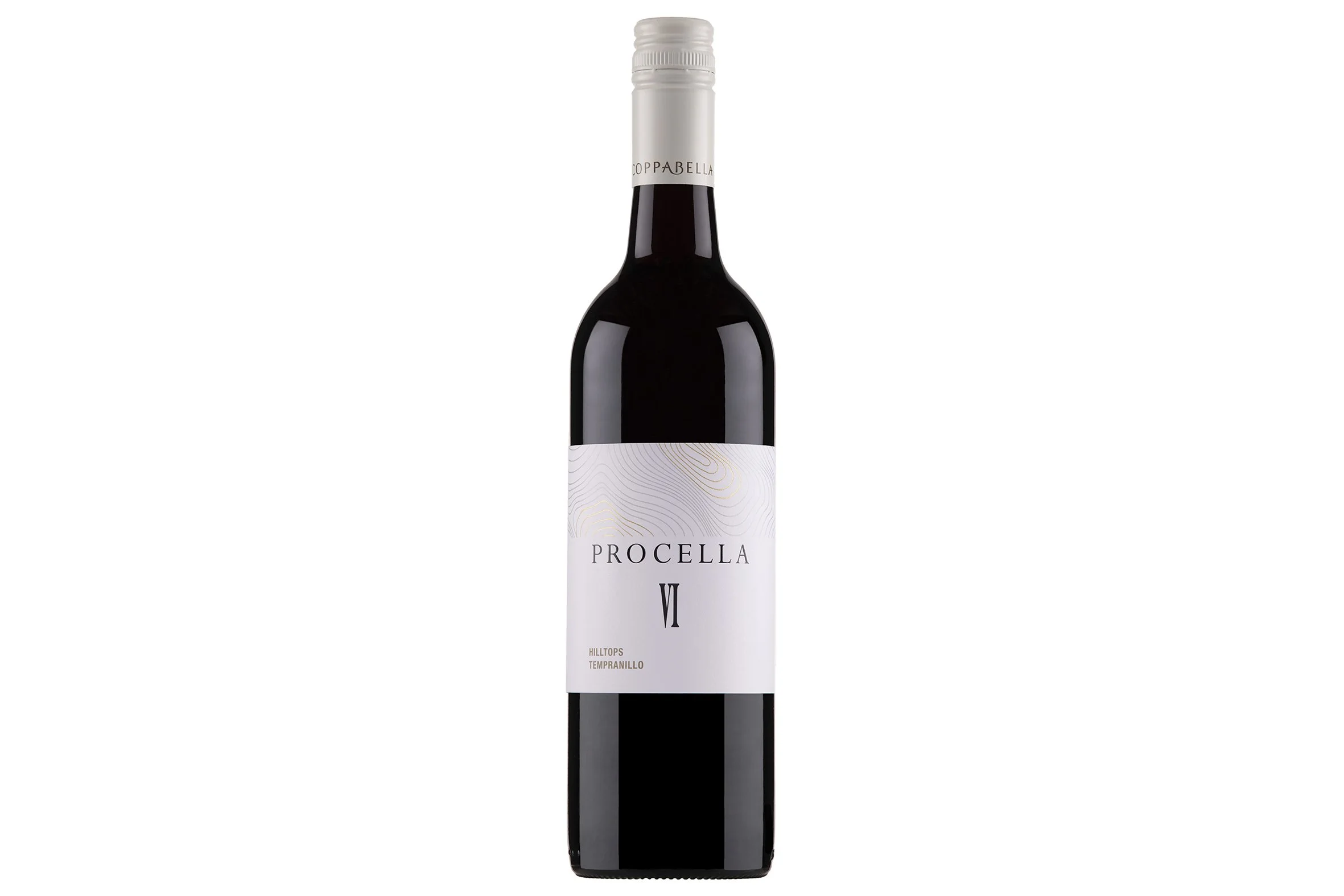 Bottle of Coppabella Procella VI Hilltops Tempranillo 2024.