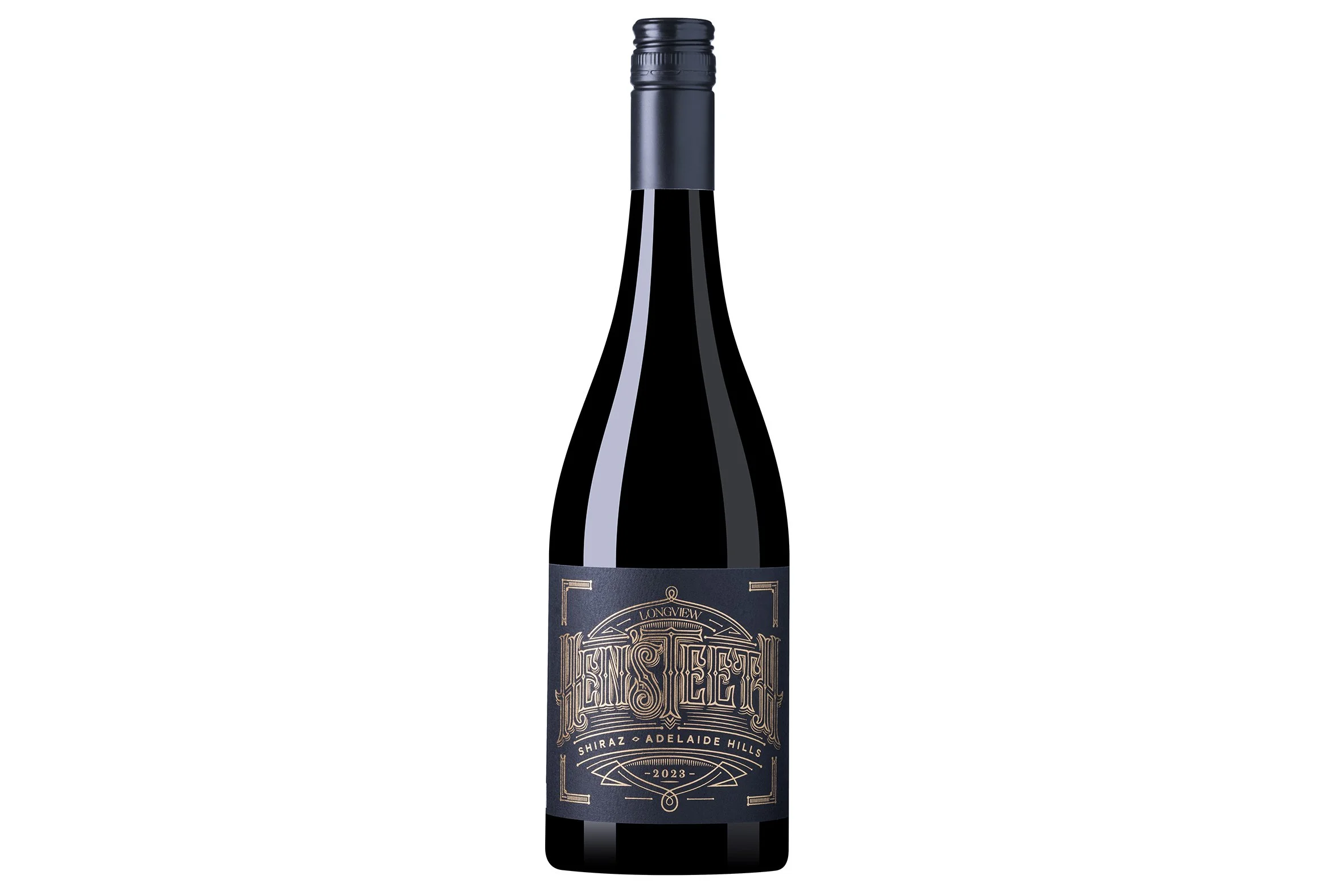 Bottle of Longview Hens Teeth Shiraz 2023.
