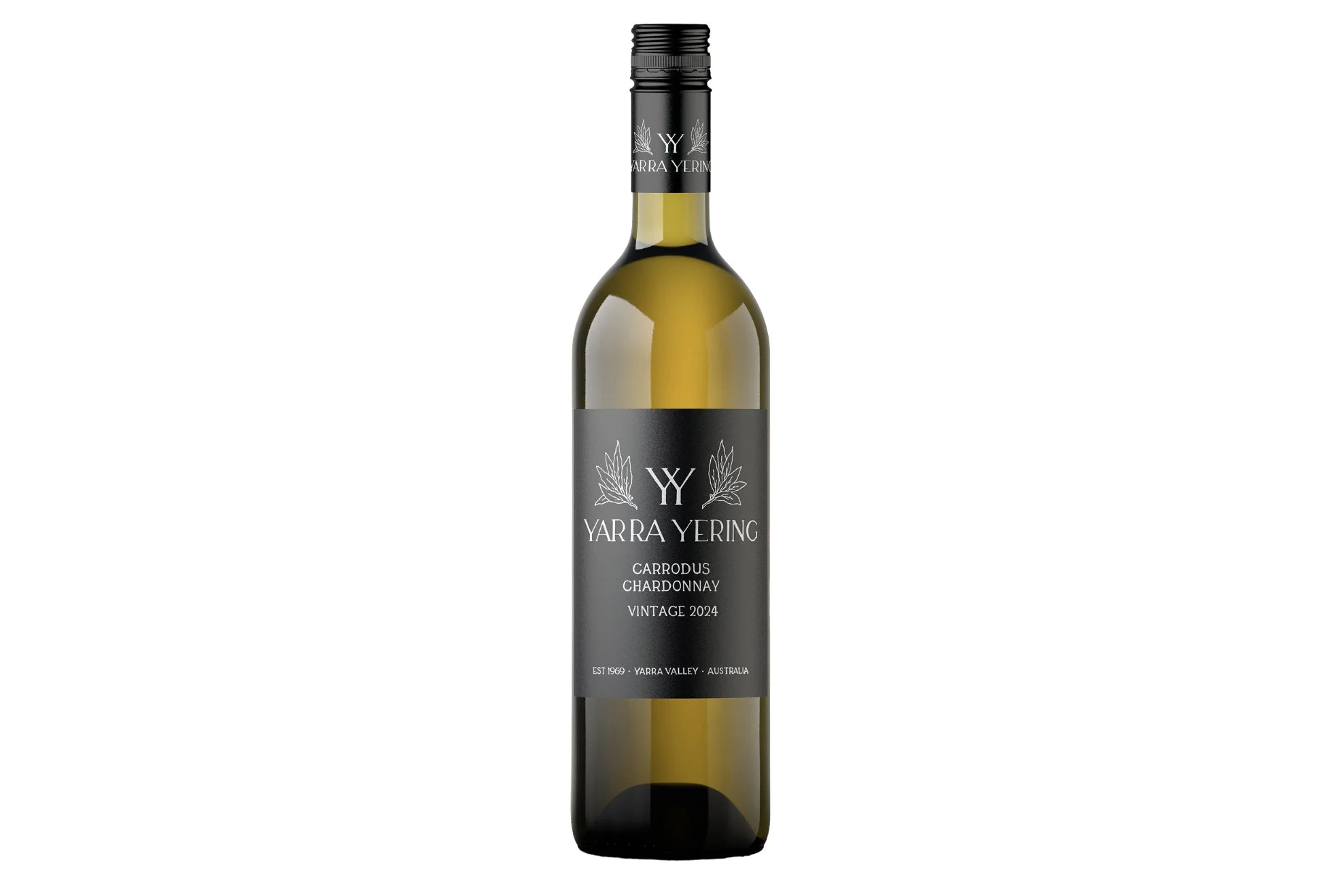 Bottle of Yarra Yering Carrodus Chardonnay 2024.