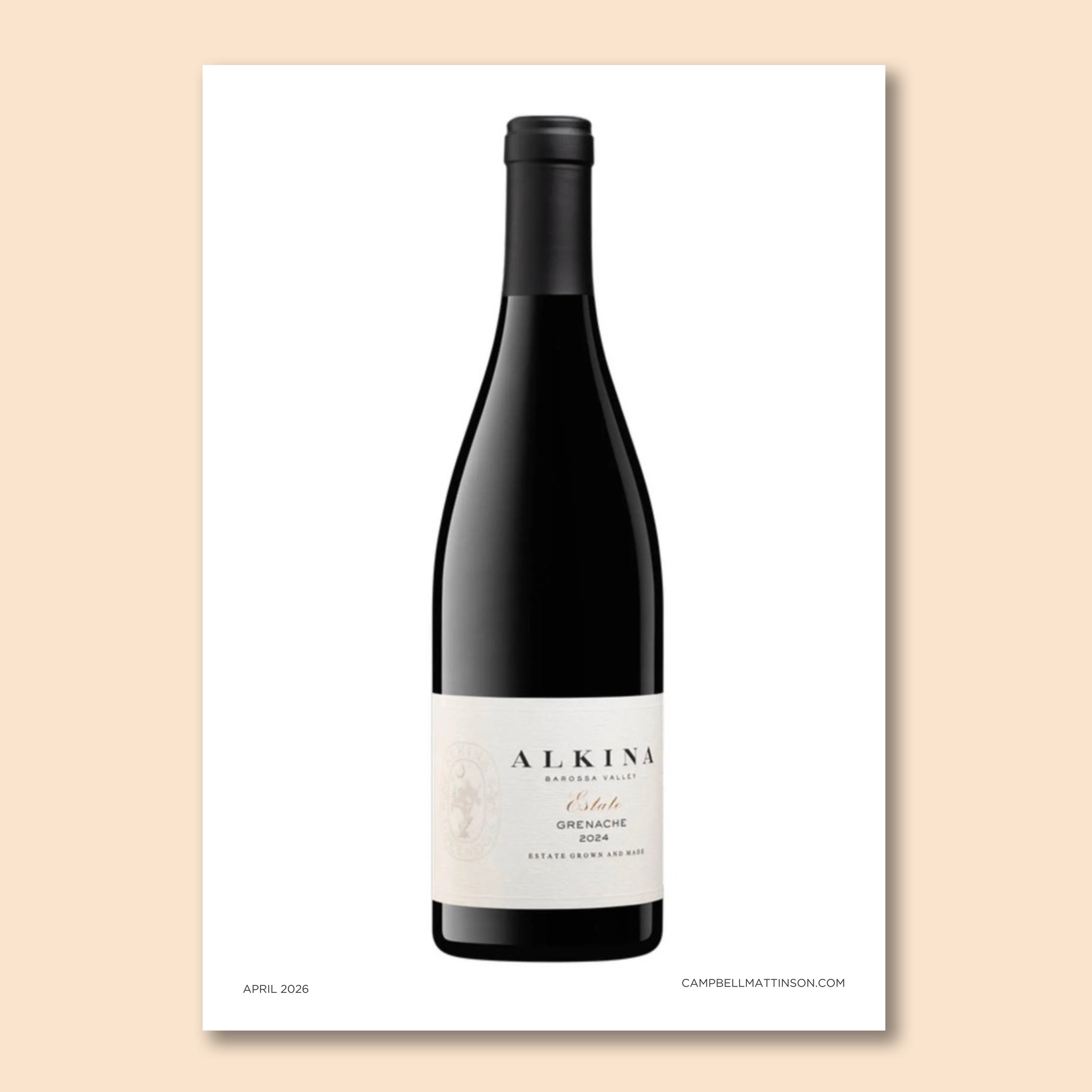 Alkina Estate Grenache 2025