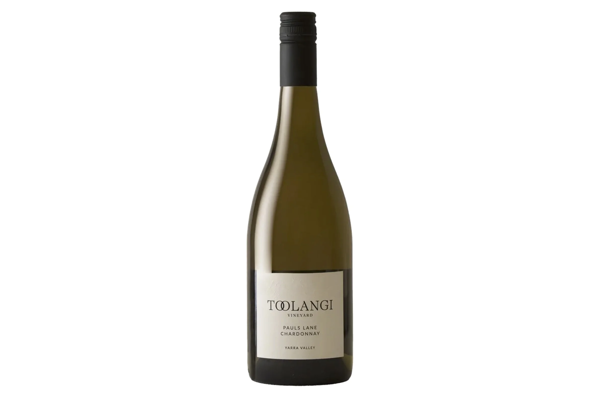Bottle of Toolangi Pauls Lane Chardonnay 2024.