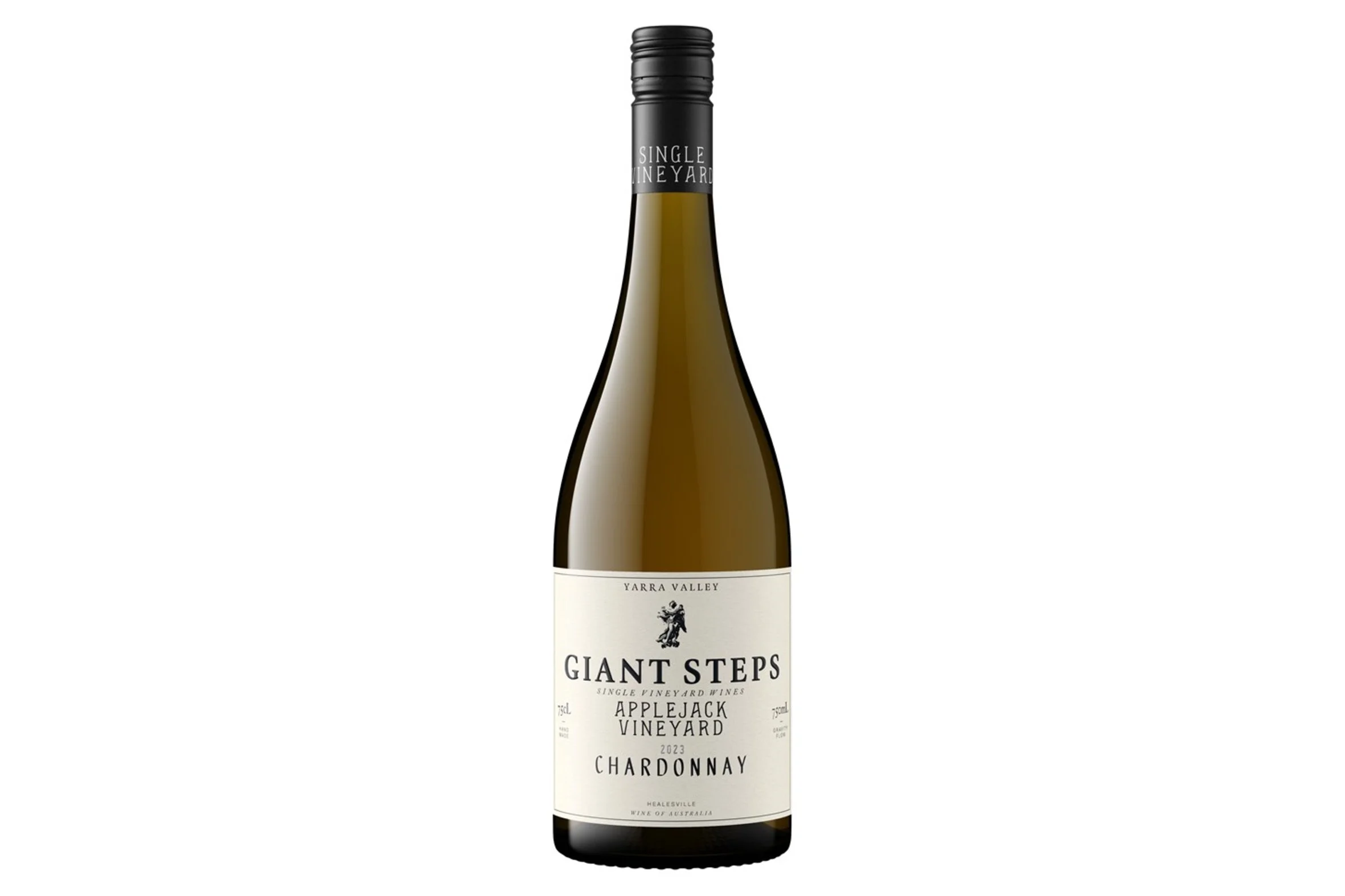 Bottle of Giant Steps Applejack Chardonnay 2025.