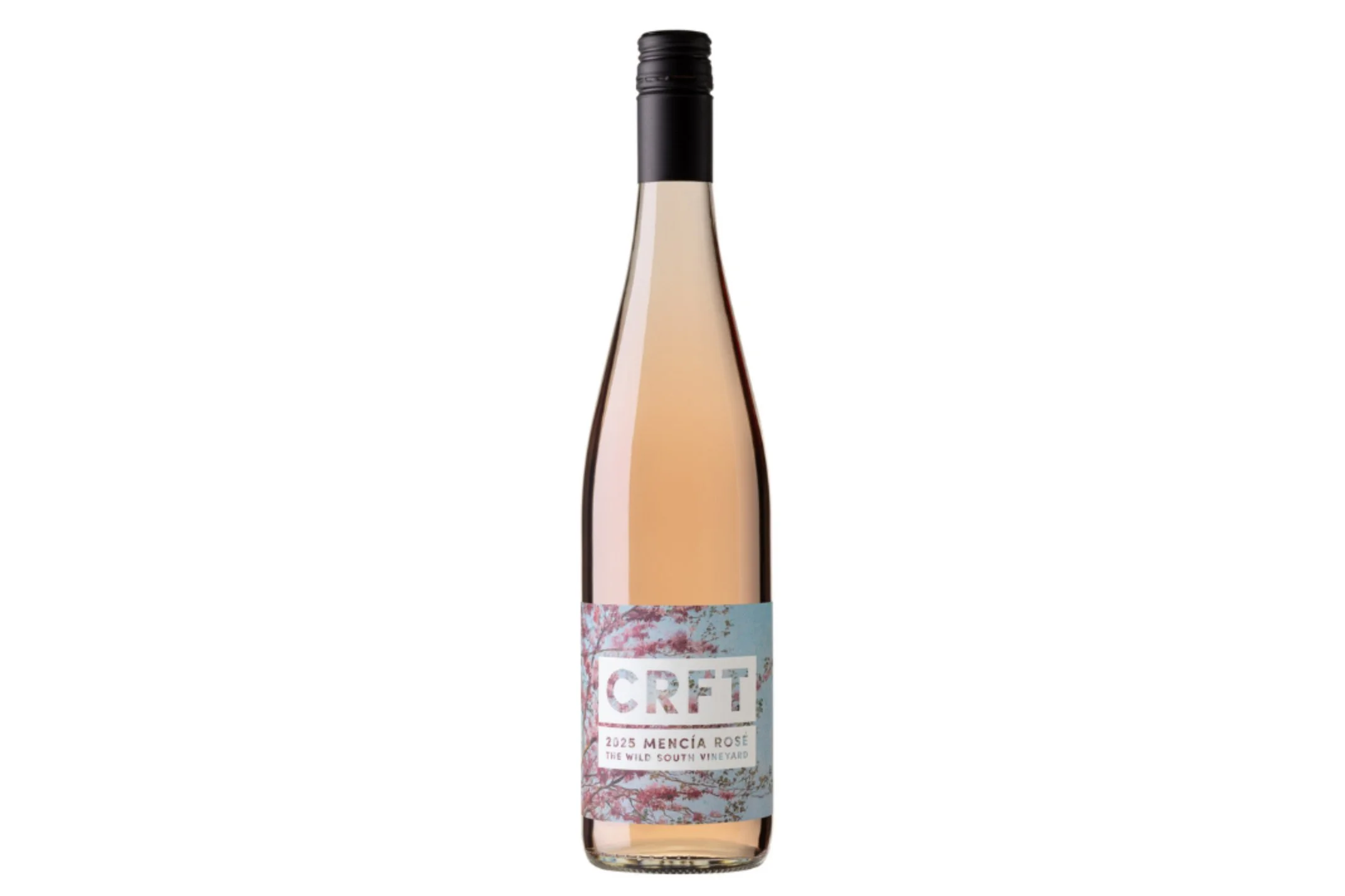 Bottle of CRFT Mencia Rose 2025.