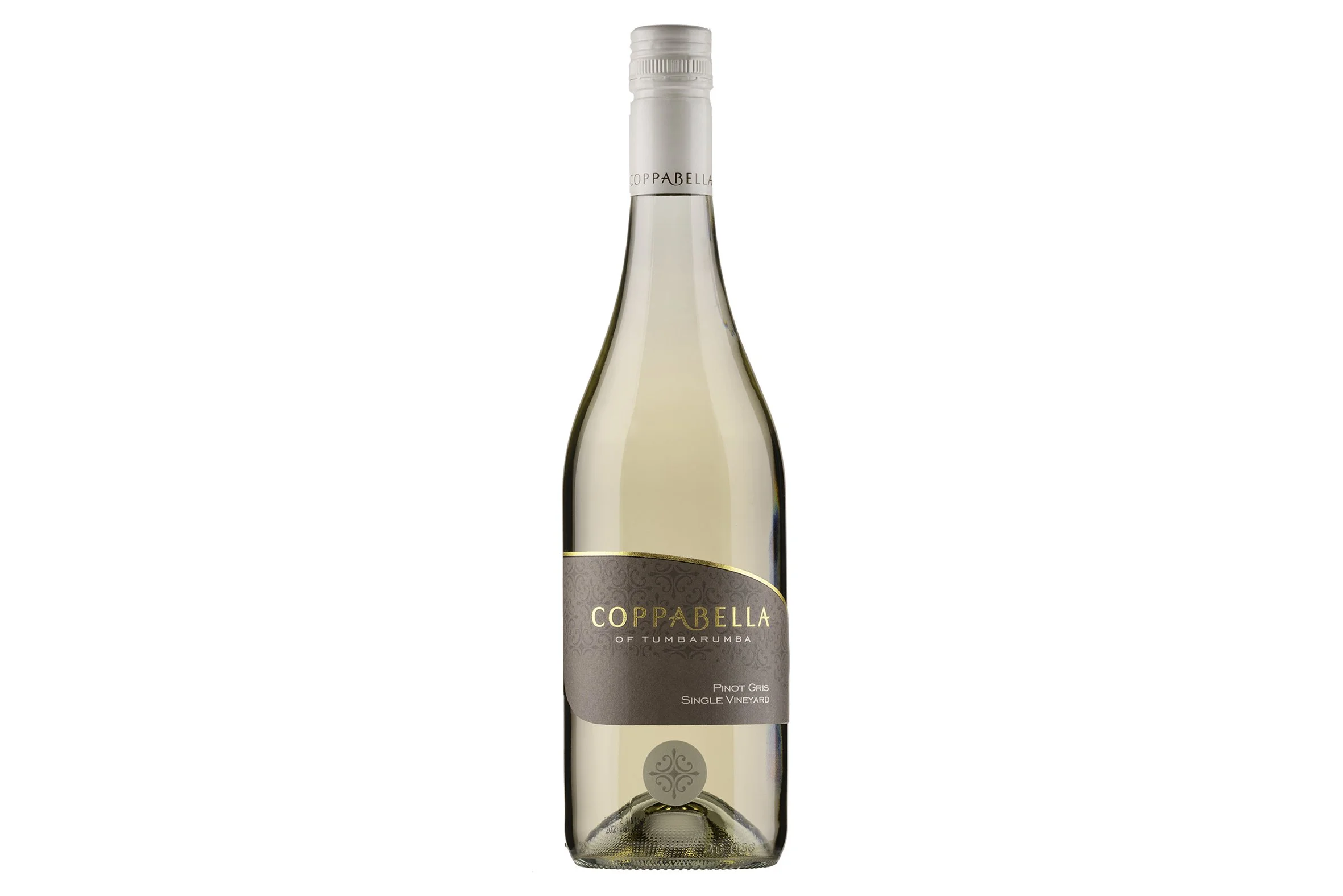 Bottle of Coppabella Pinot Gris 2025.