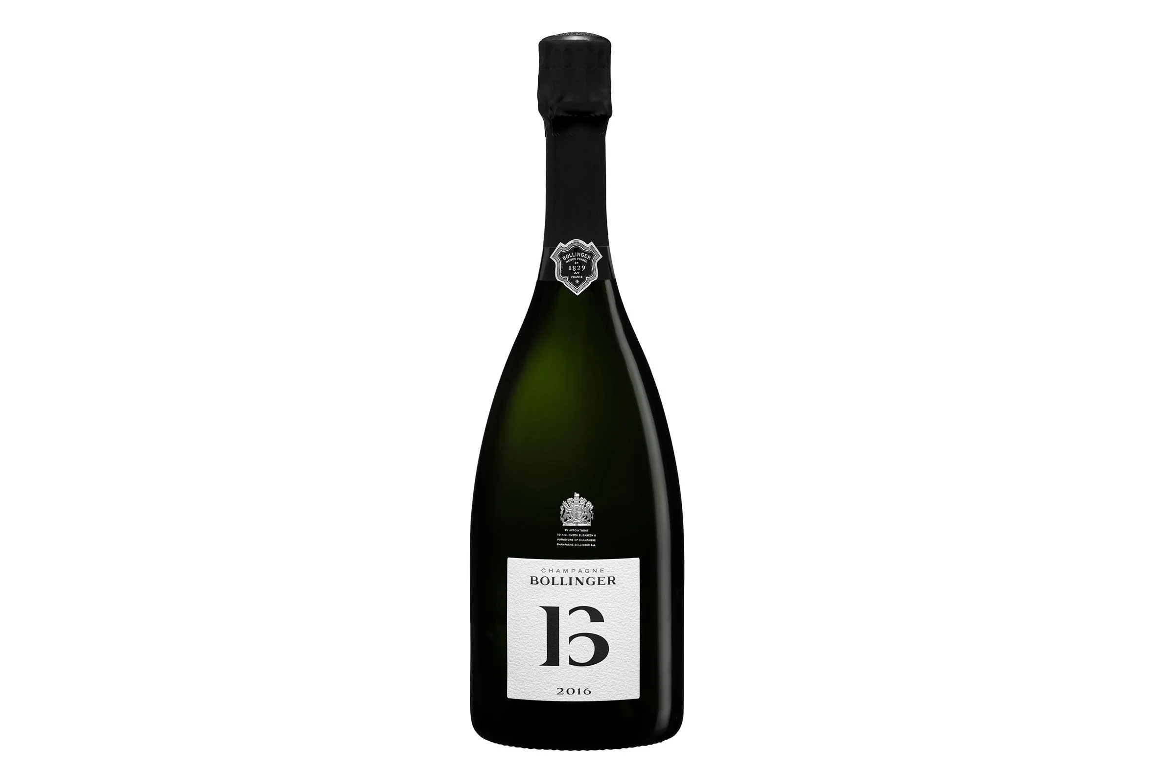 Bottle of Champagne Bollinger B16.