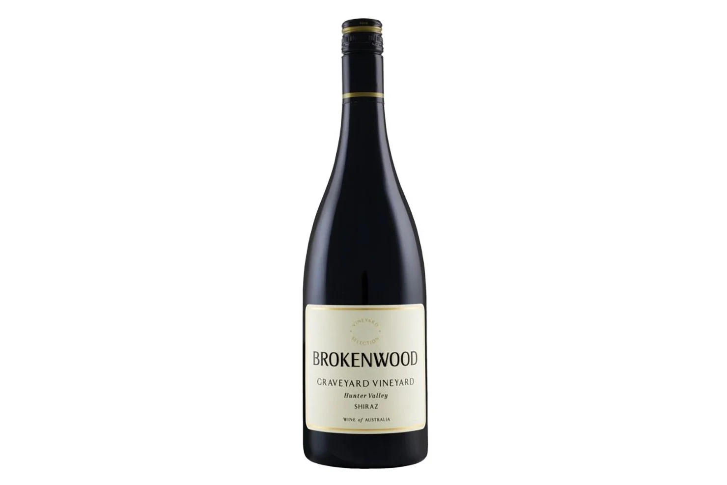 Bottle of Brokenwood Graveyard Shiraz 2024.
