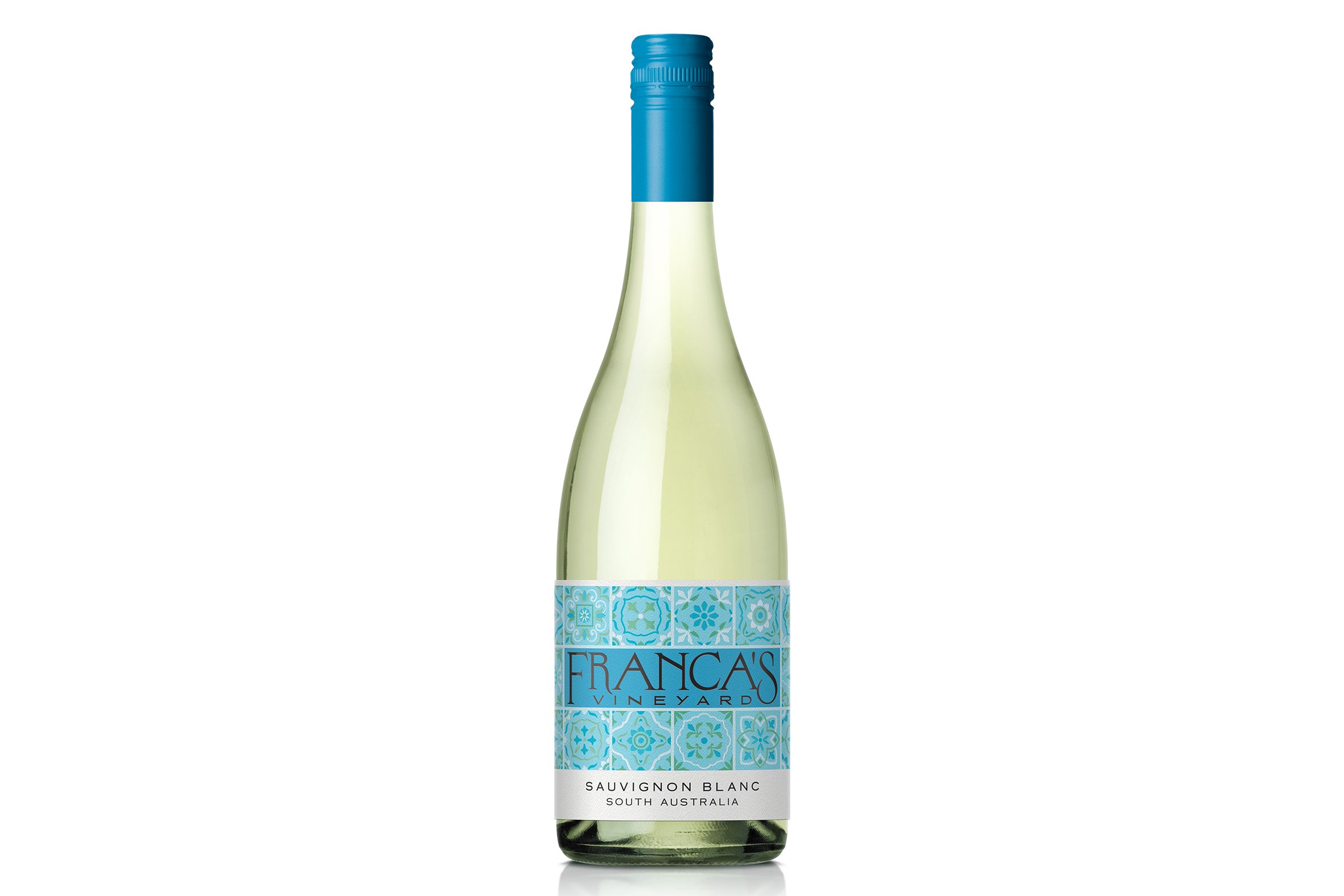 Bottle of Franca’s Vineyard Sauvignon Blanc 2025.
