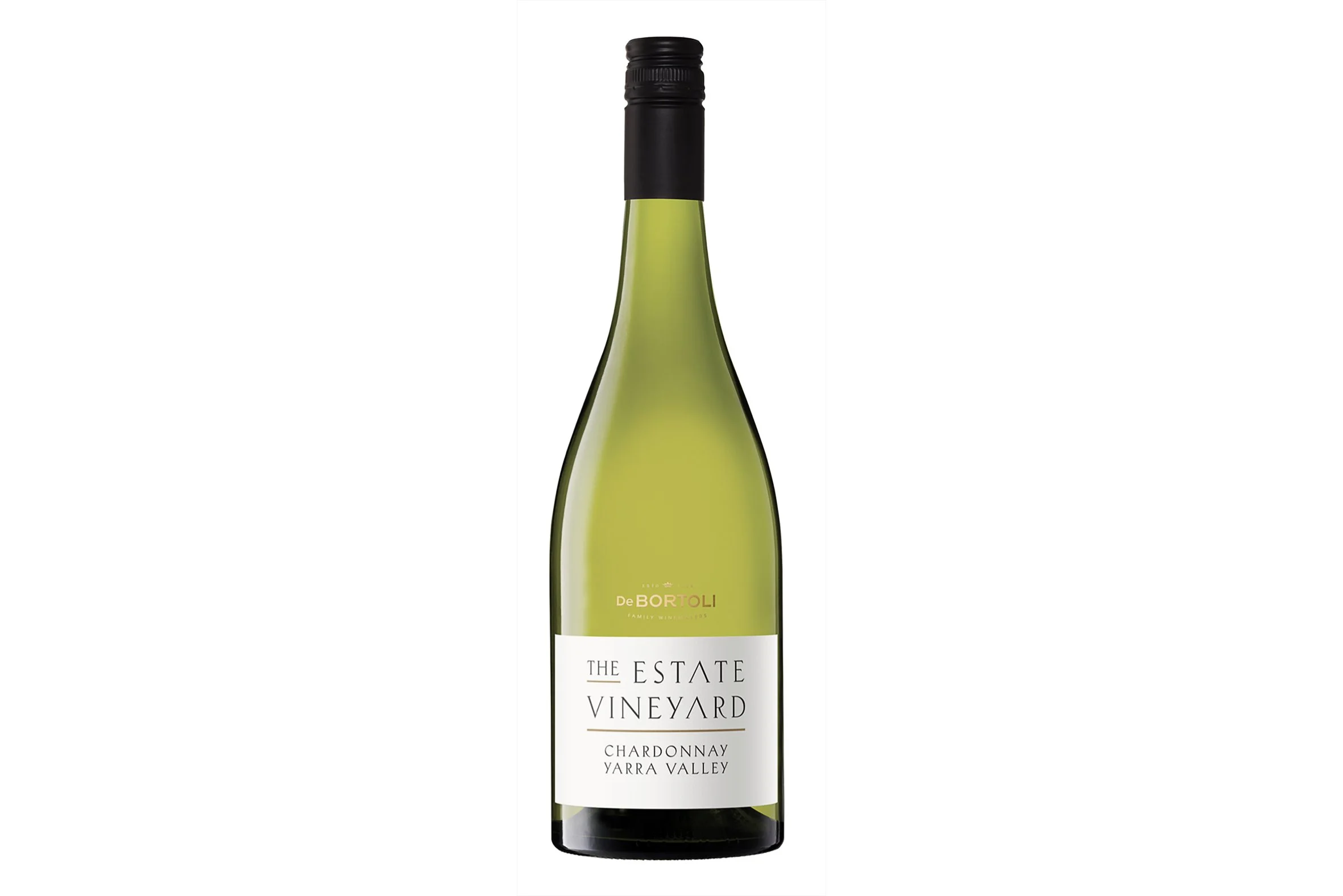 Bottle of De Bortoli The Estate Vineyard Chardonnay 2024.