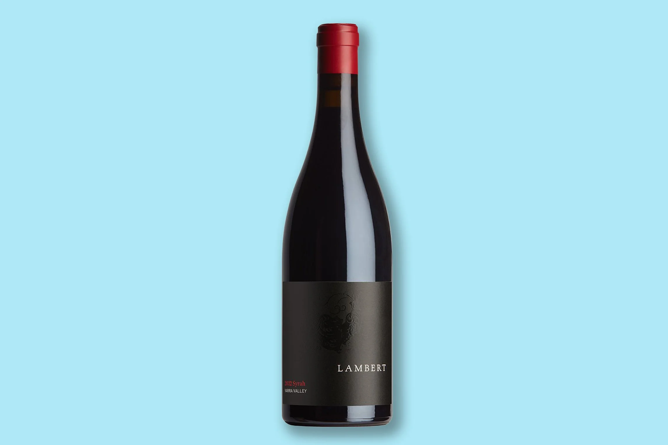 Bottle of Luke Lambert Syrah 2023 for review.