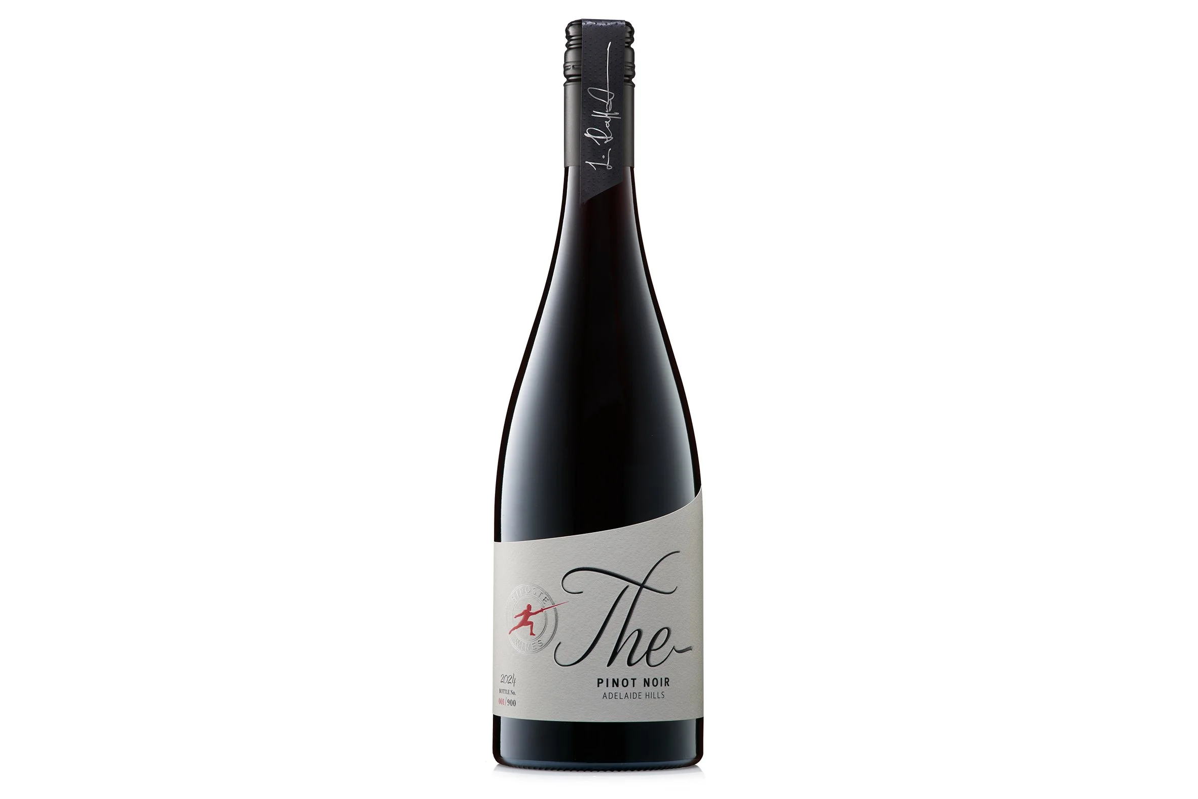 Bottle of Riposte The Pinot Noir 2024.
