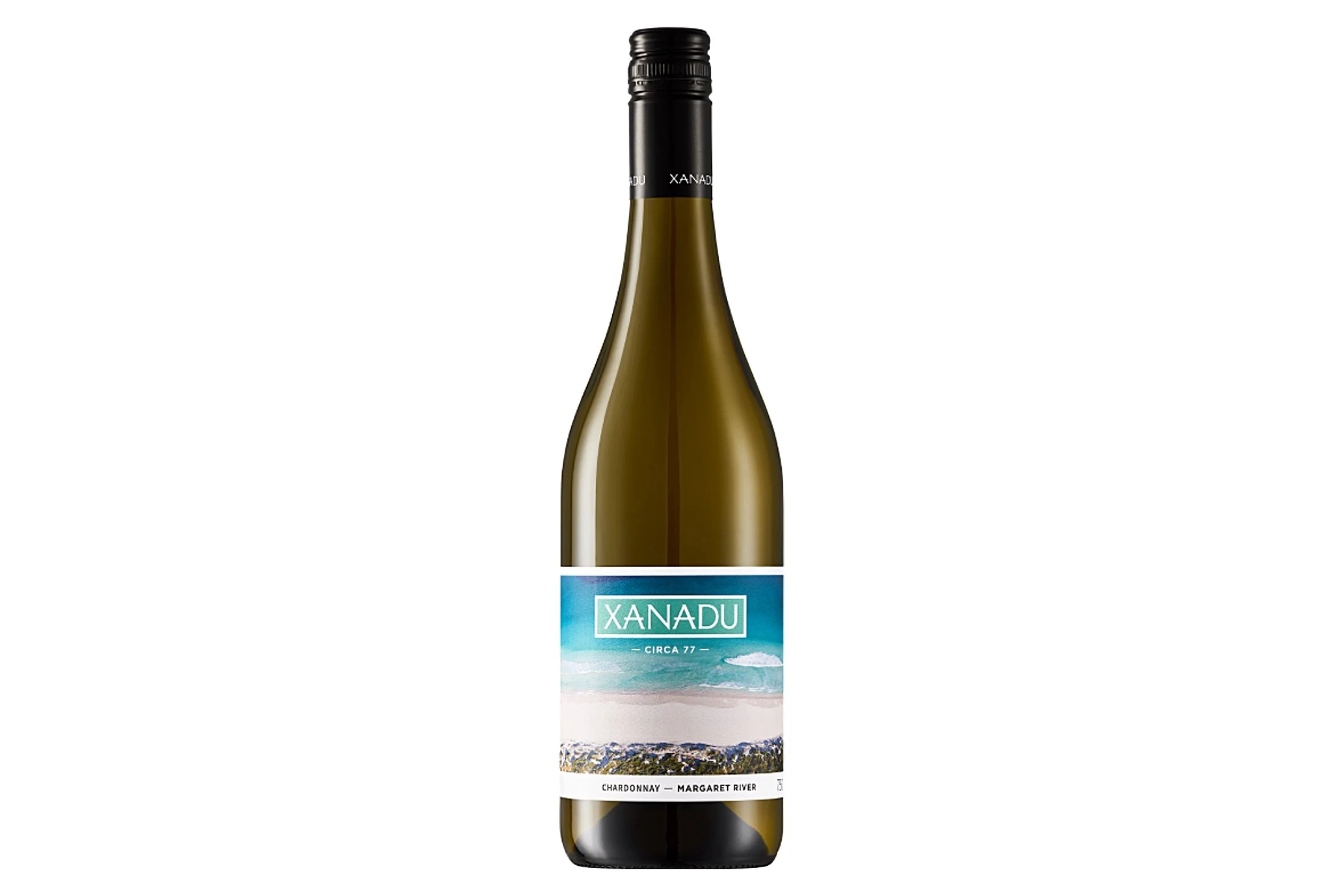 Bottle of Xanadu Circa 77 Chardonnay 2025.