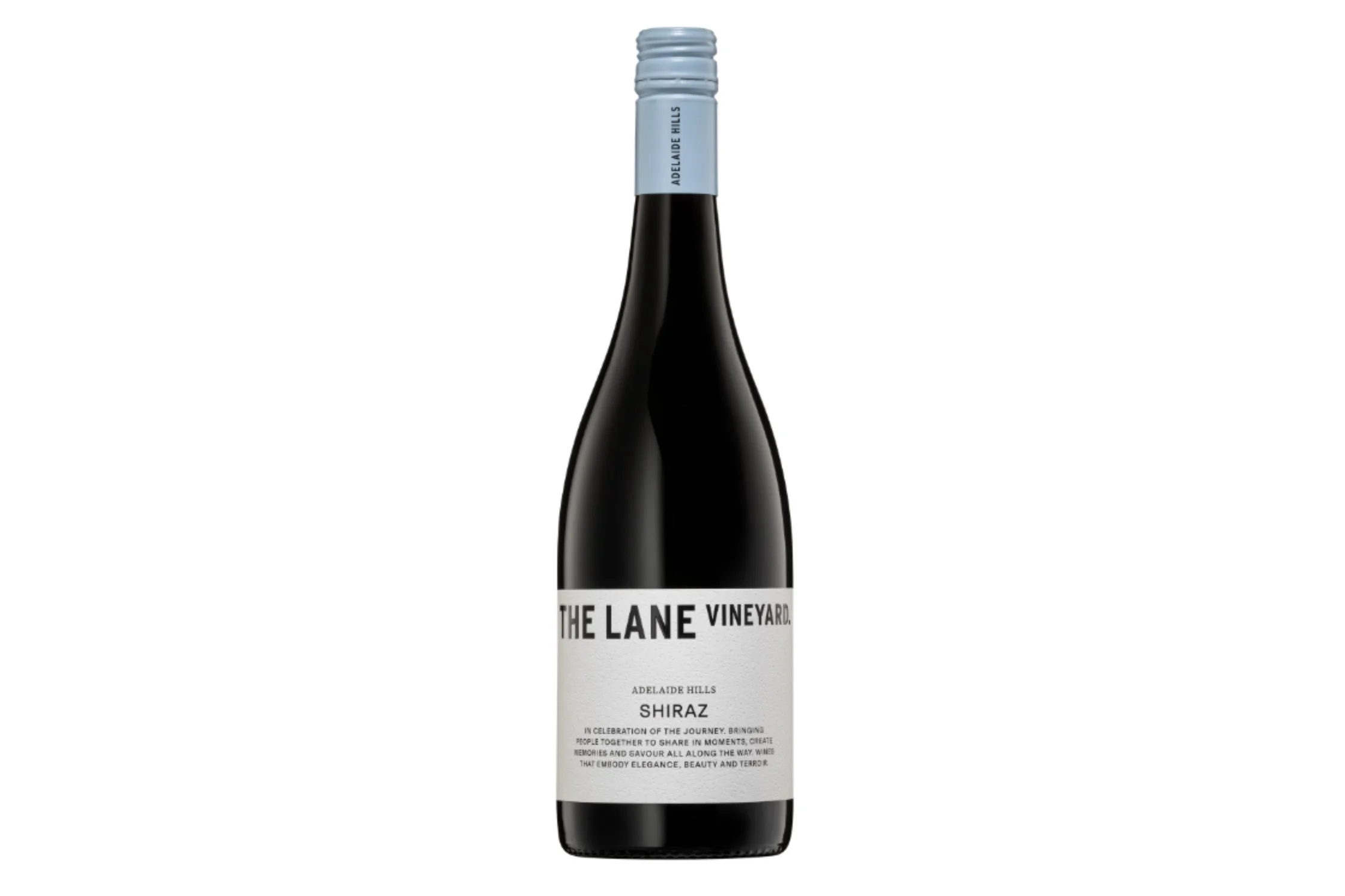 Bottle of The Lane Vineyard Shiraz 2023.