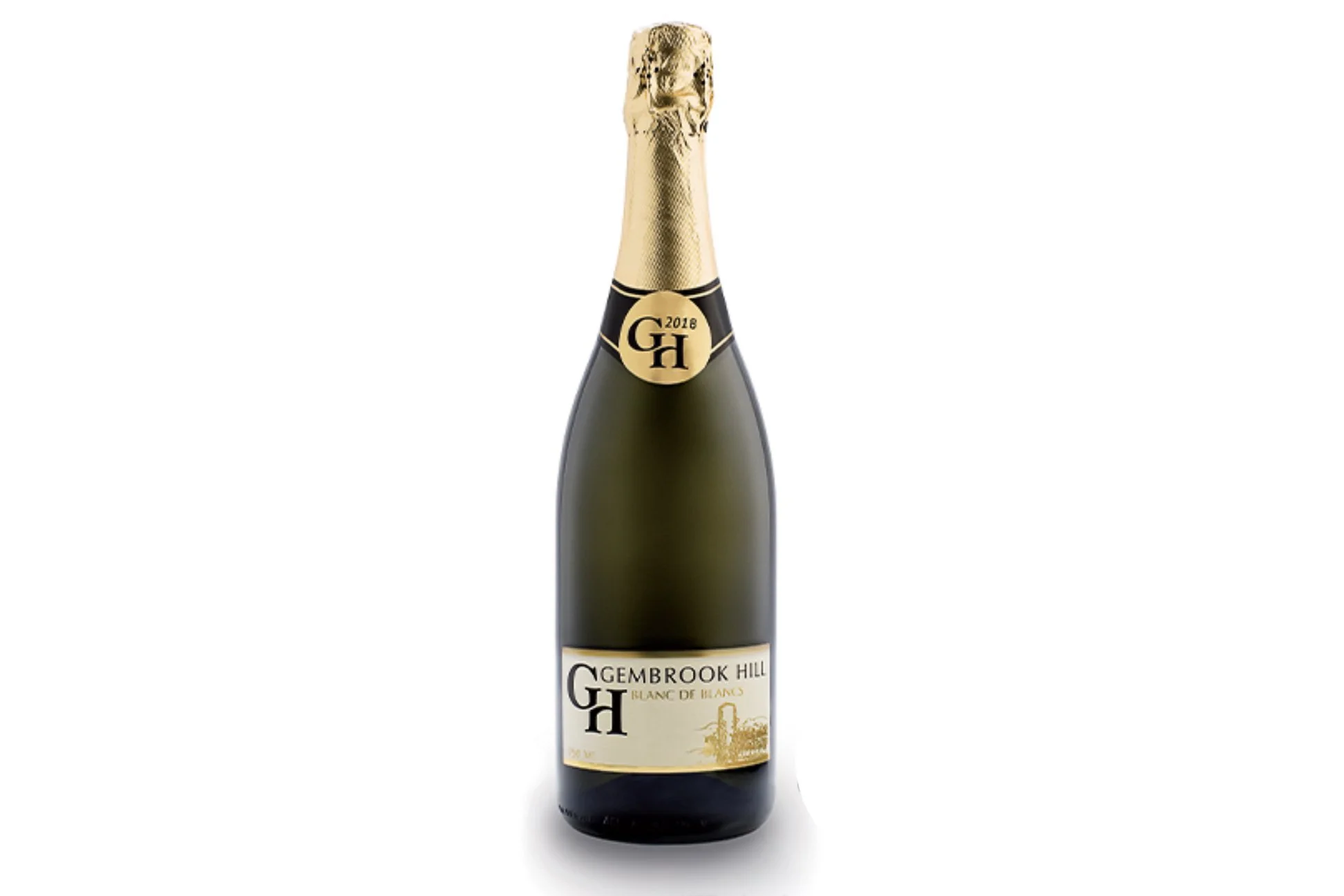 Bottle of Gembrook Hill Blanc de Blancs 2012.