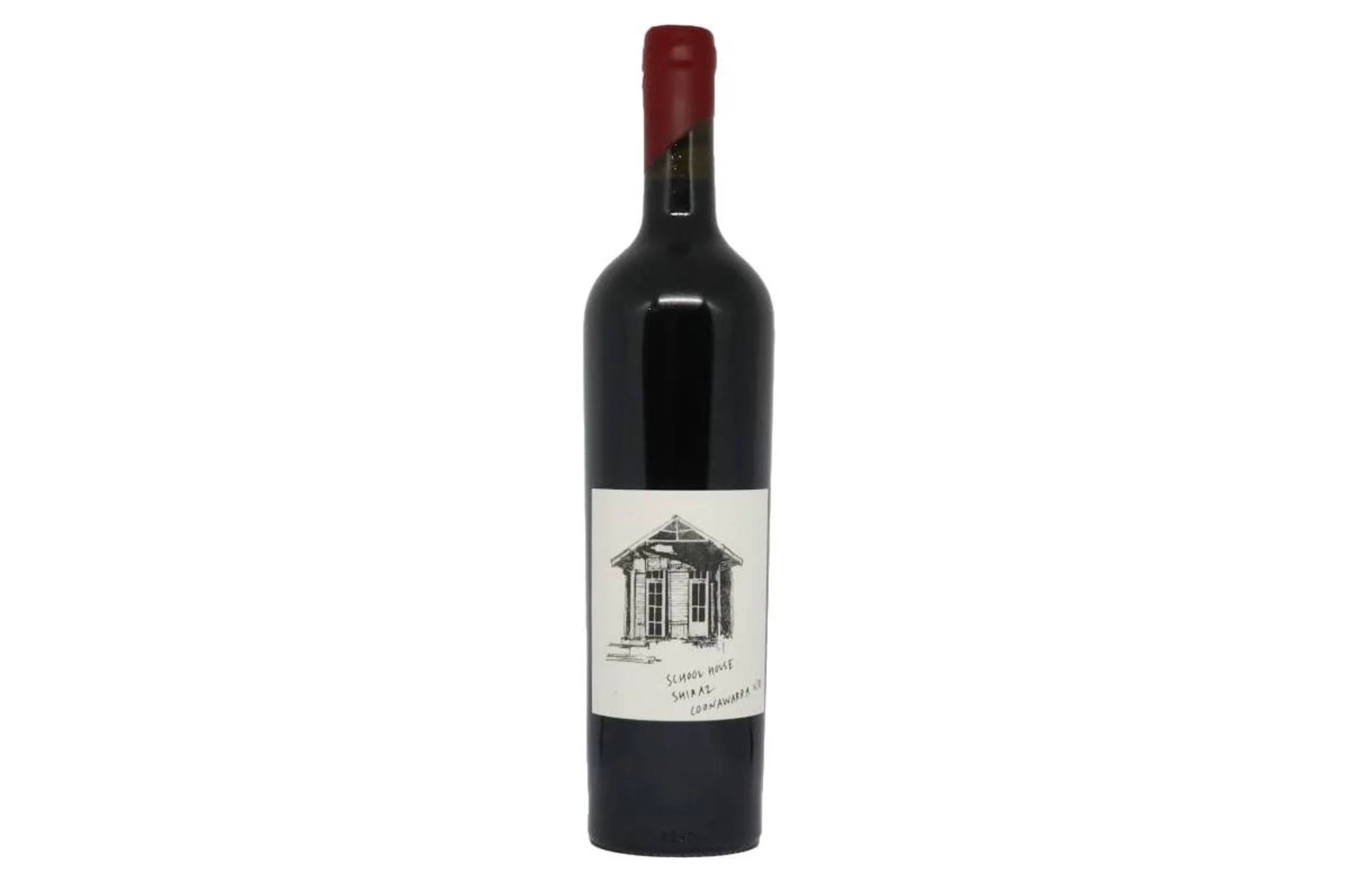 Bottle of School House Shiraz 2015.