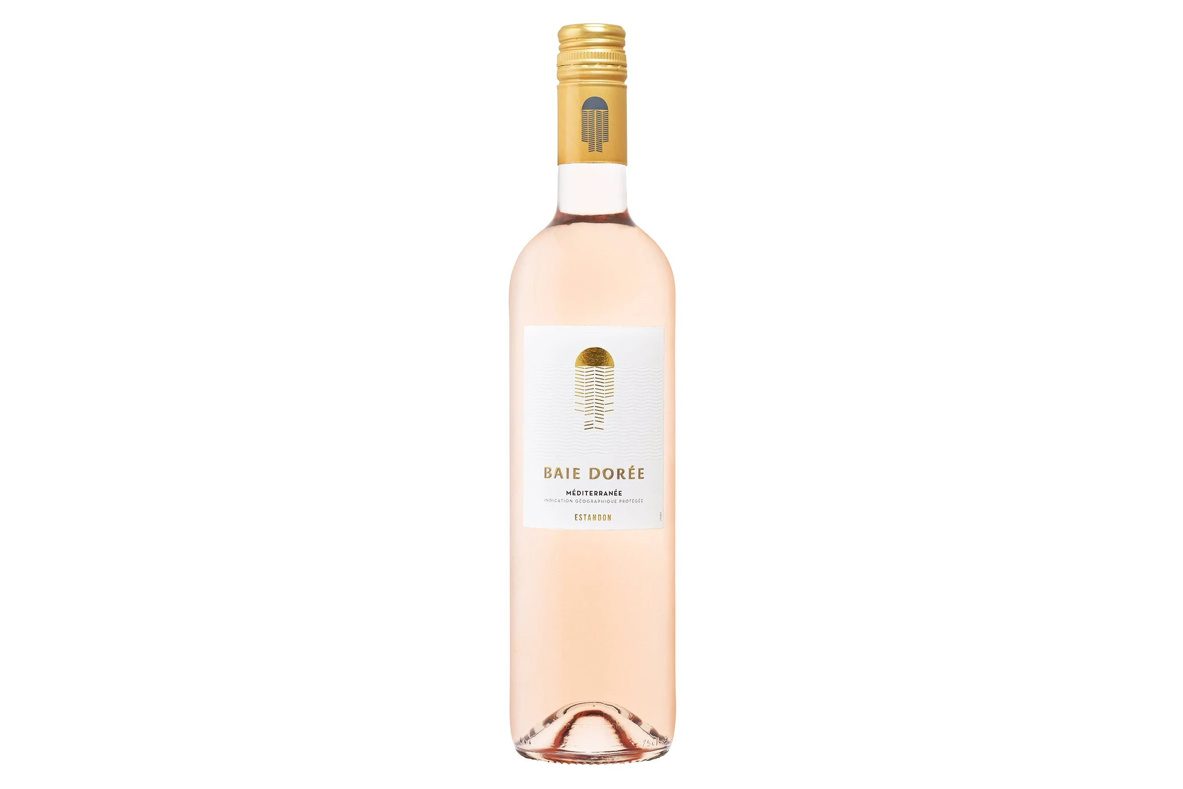 Bottle of Baie Doree Mediterranee IGP Rose 2025.