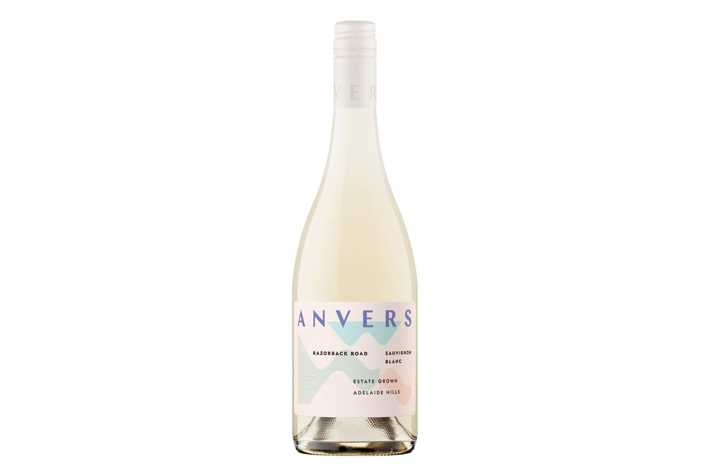 Bottle of Anvers Razorback Road Sauvignon Blanc 2025.