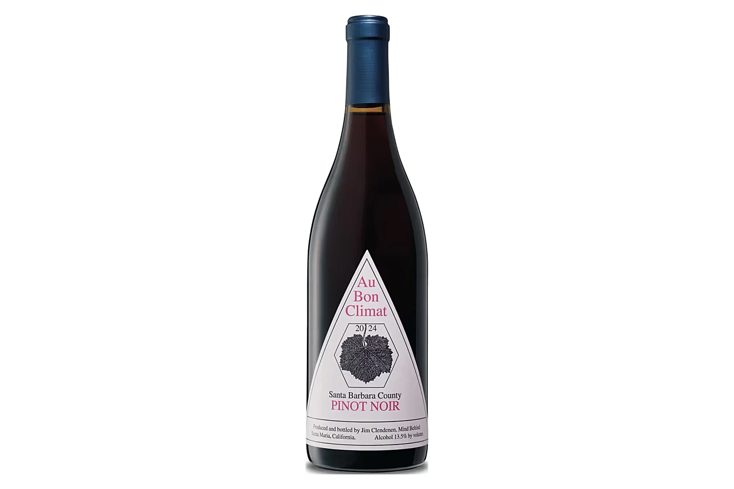 Bottle of Au Bon Climat Pinot Noir 2024.