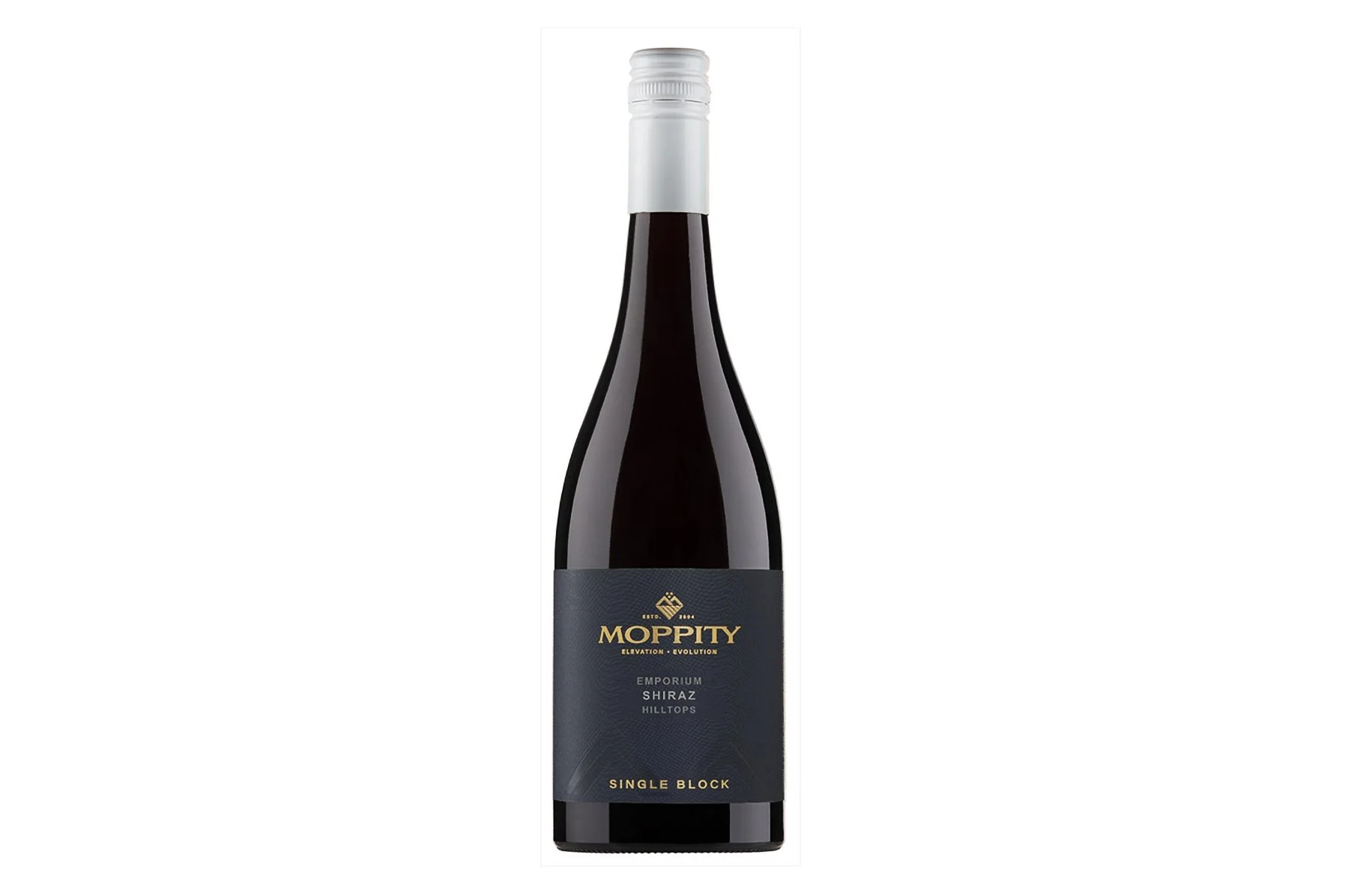 Bottle of Moppity Emporium Shiraz 2024.