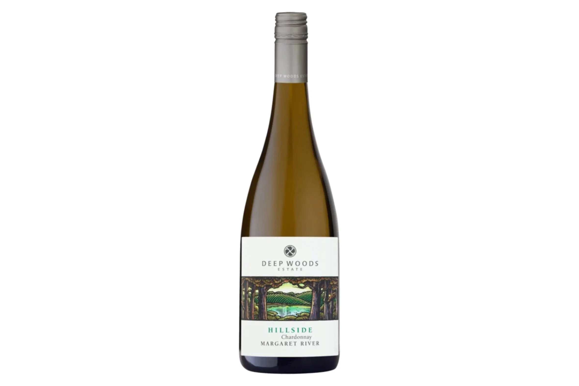 Bottle of Deep Woods Estate Hillside Chardonnay 2025.