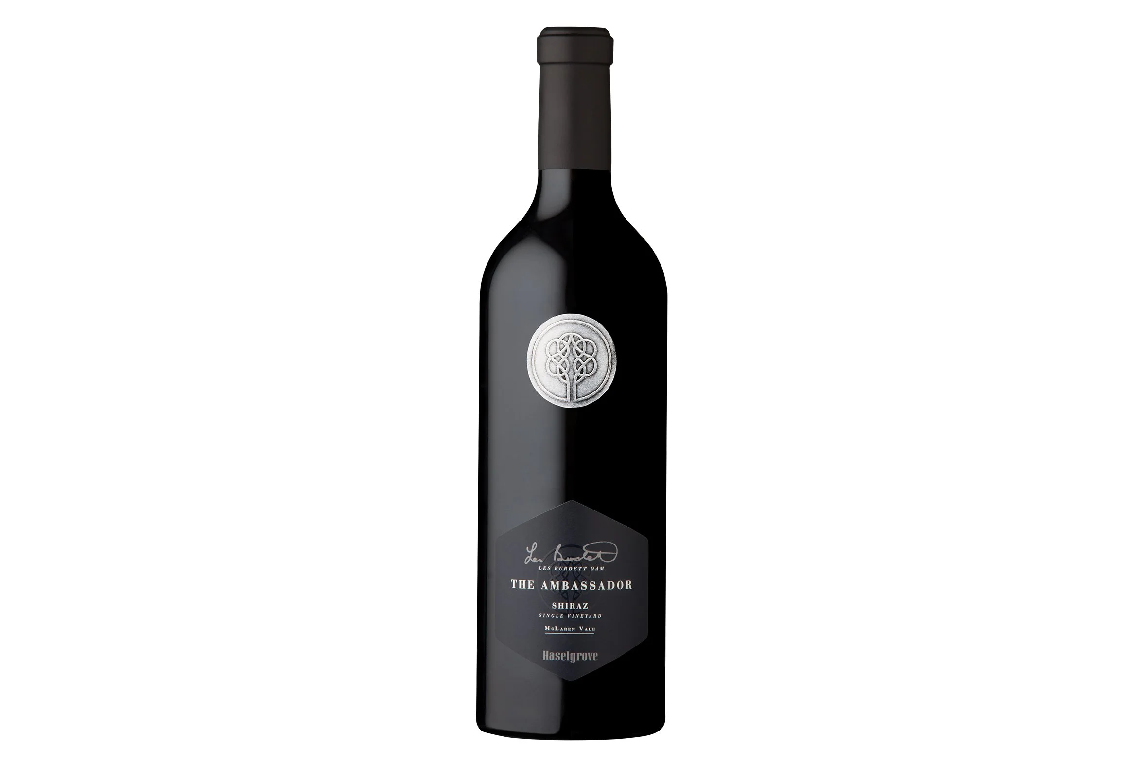 Bottle of Haselgrove The Ambassador Shiraz 2024.