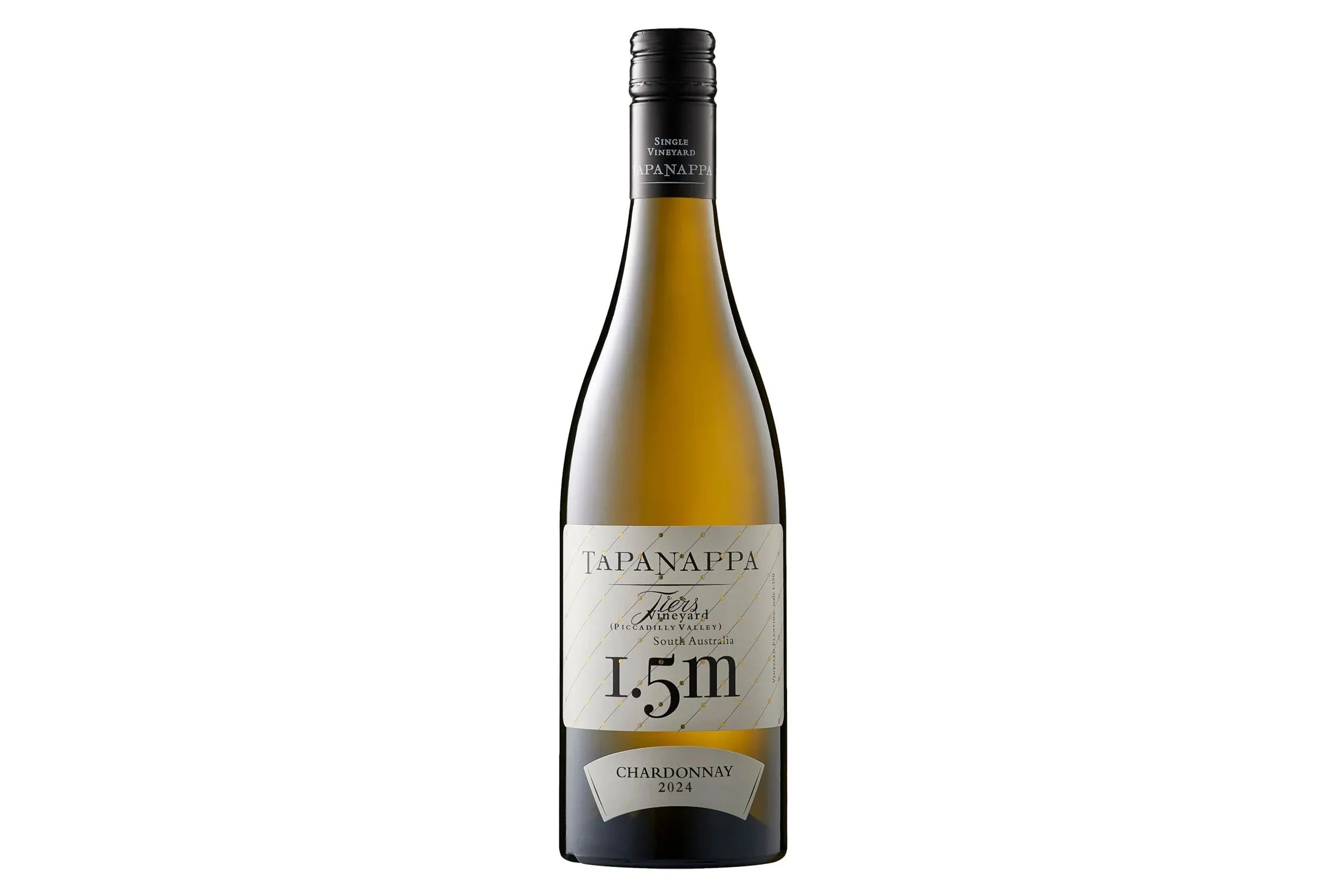 Bottle of Tapanappa Tiers 1.5M Vineyard Chardonnay 2025.