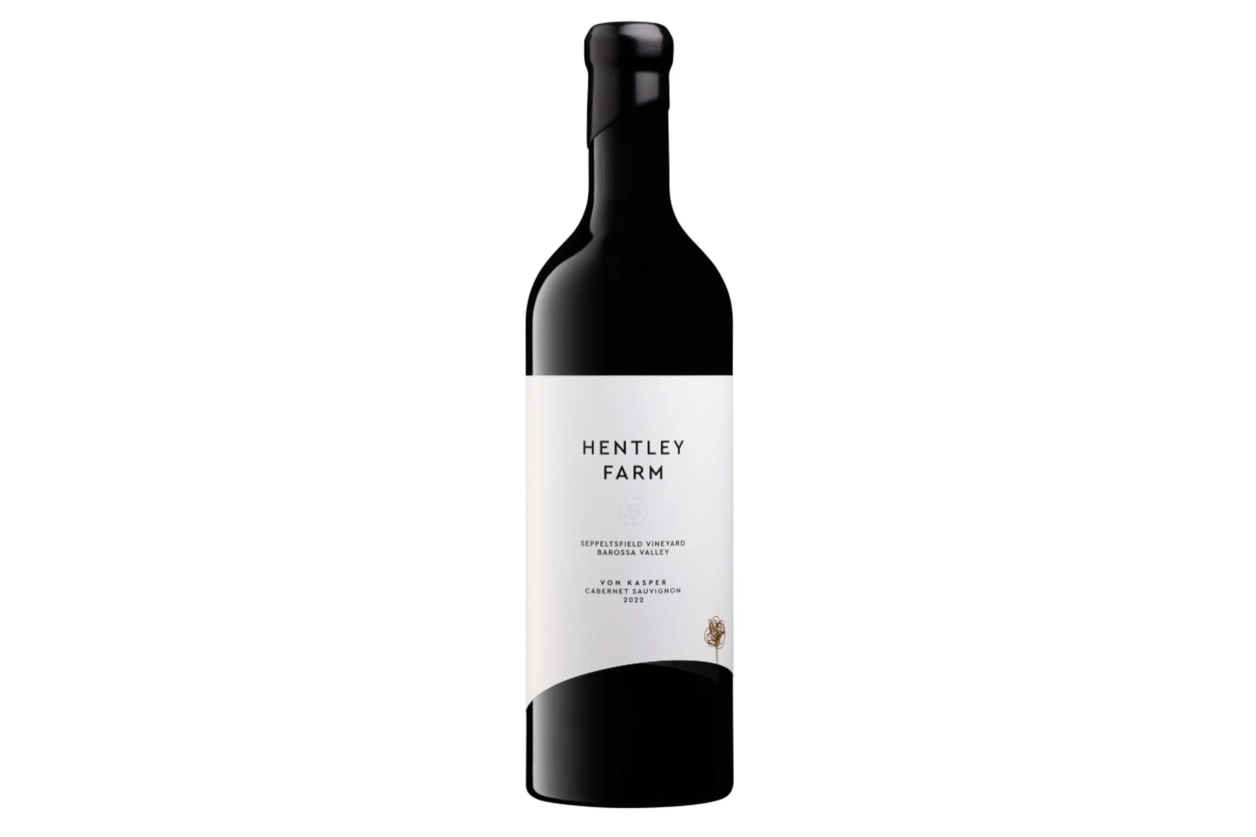 Bottle of Hentley Farm Von Kasper Cabernet Sauvignon 2023.