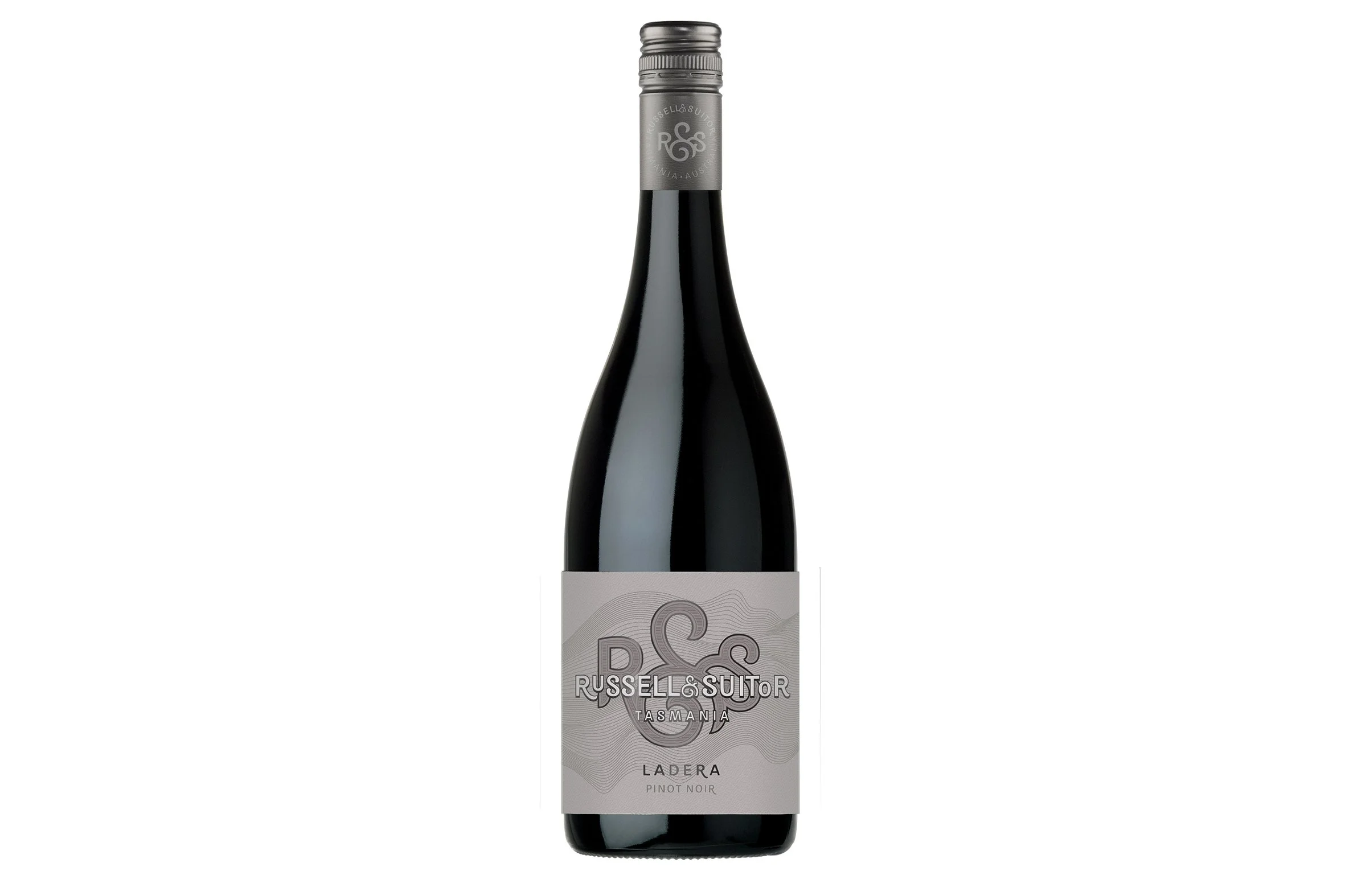 Bottle of Russell & Suitor Ladera Pinot Noir 2025.