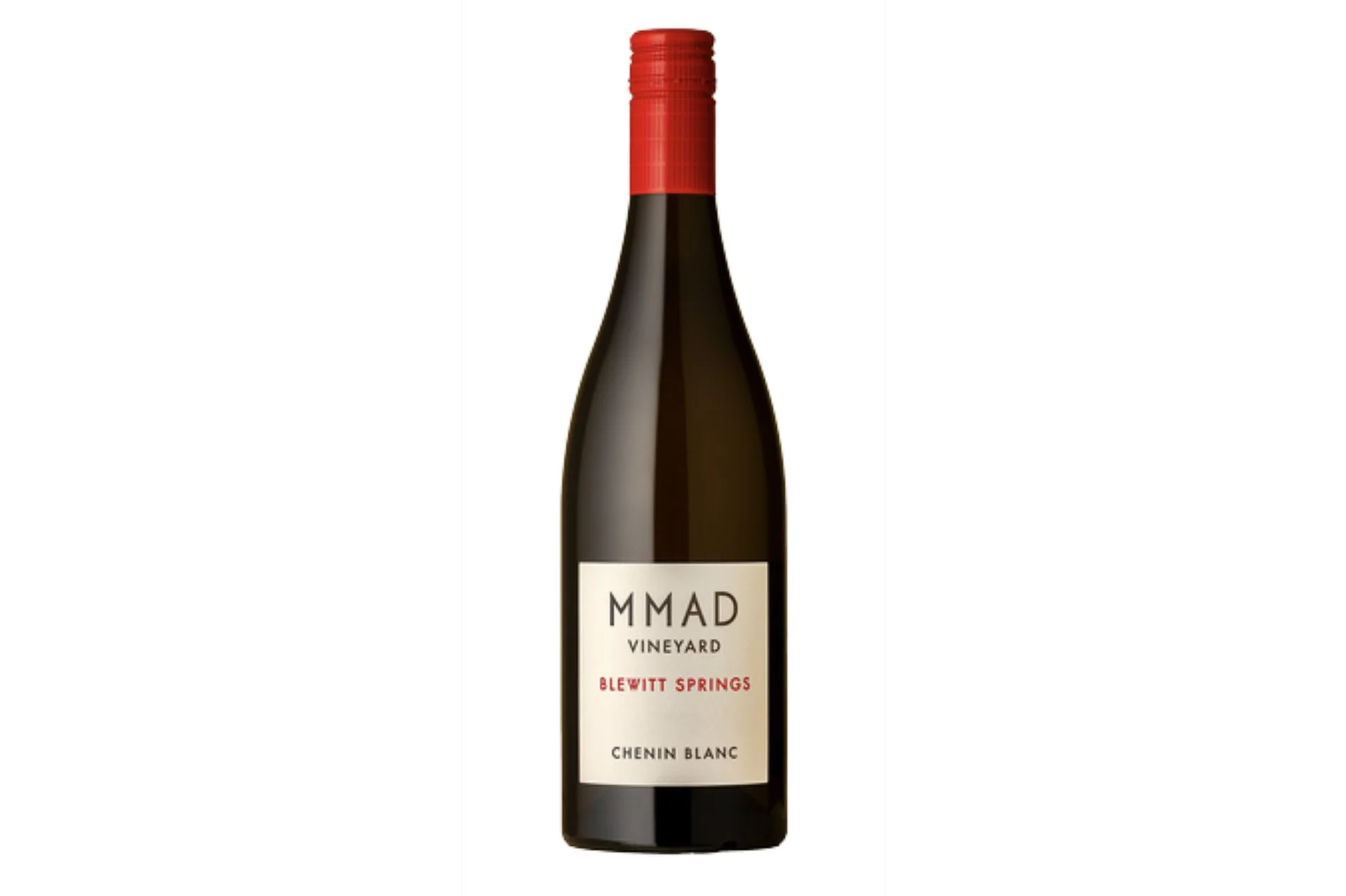 Bottle of MMAD Vineyard Blewitt Springs Chenin Blanc 2025.