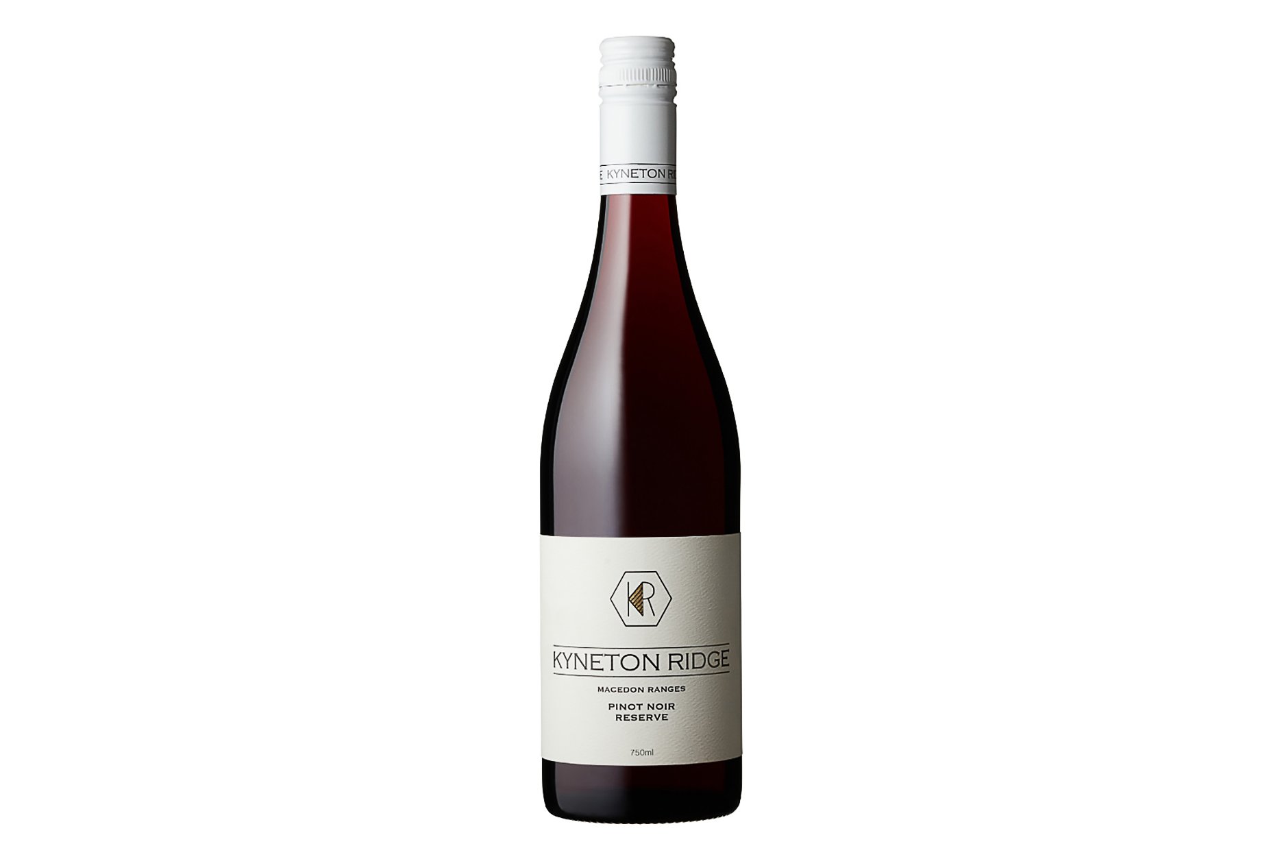 Bottle of Kyneton Ridge Reserve Pinot Noir 2024.