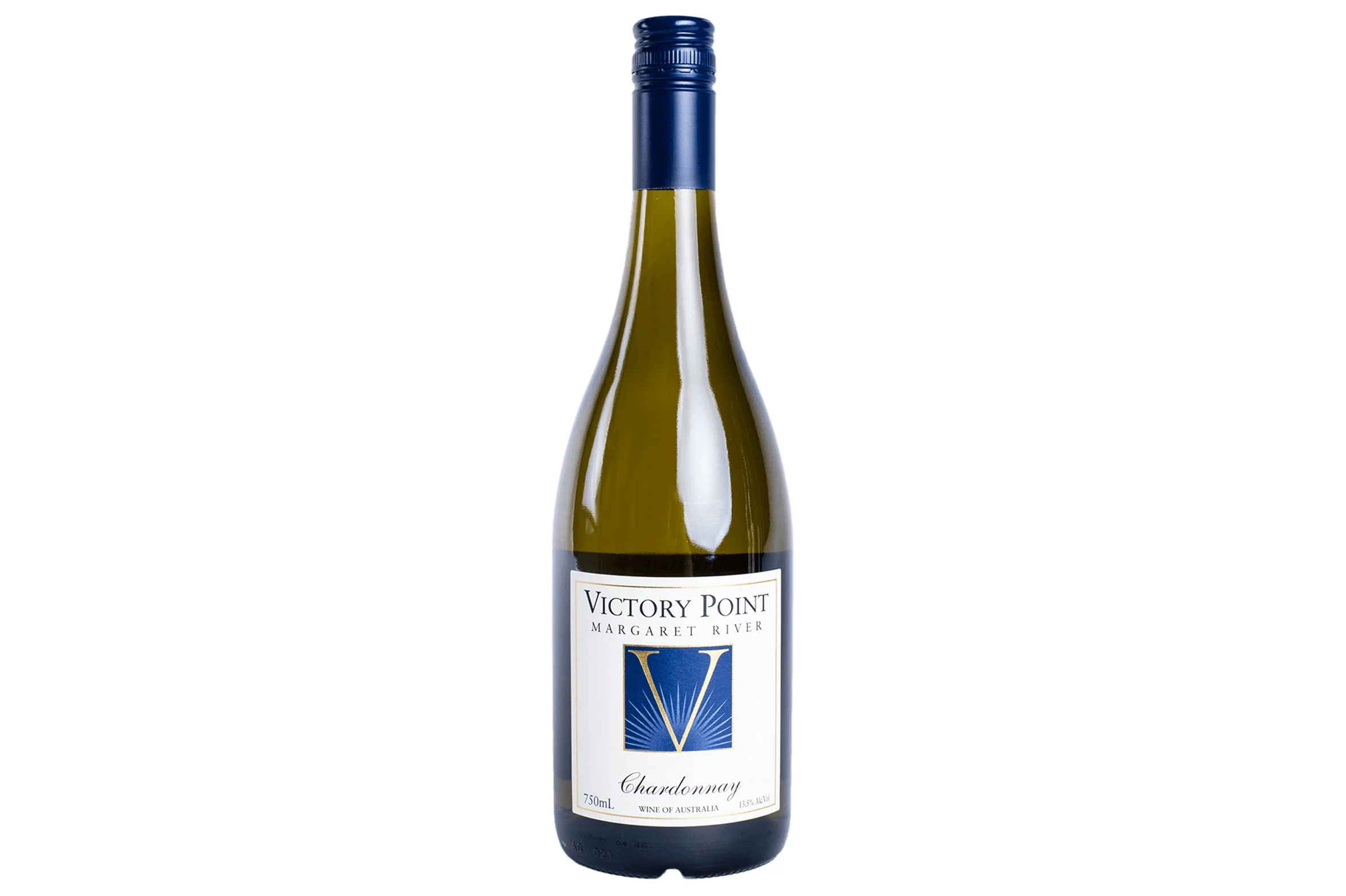 Bottle of Victory Point Chardonnay 2023.
