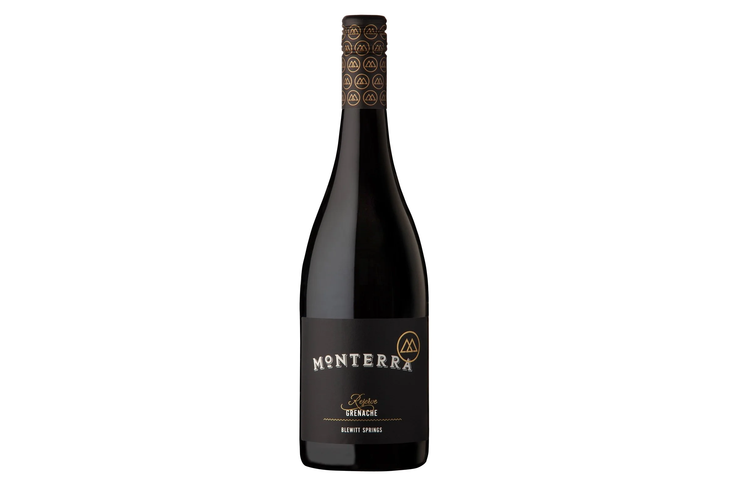 Bottle of Monterra Reserve Grenache 2025.